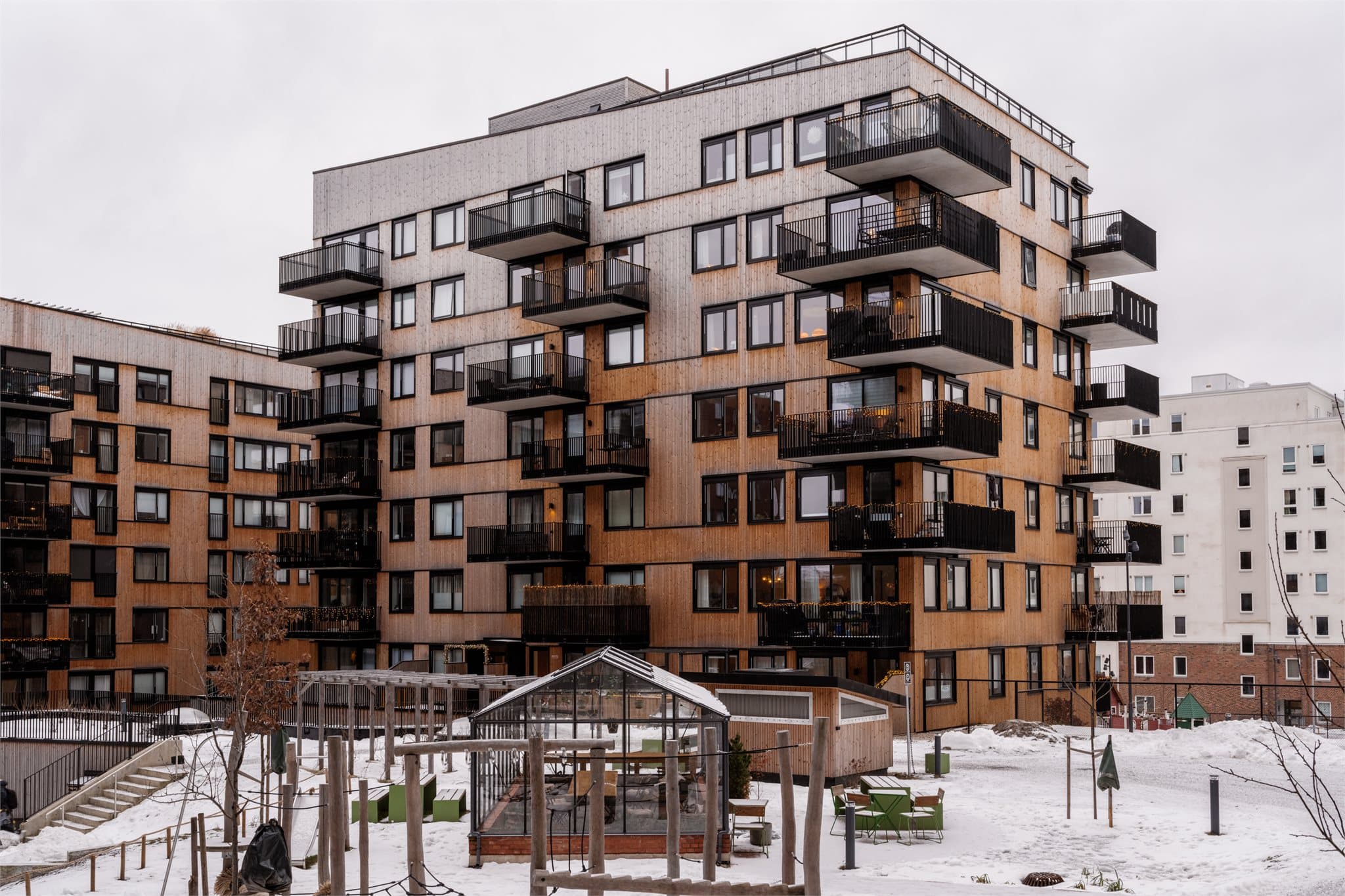 Leiligheten ligger i Slåttehumla Borettslag, en del av det nye prosjektet Løren Botaniske.