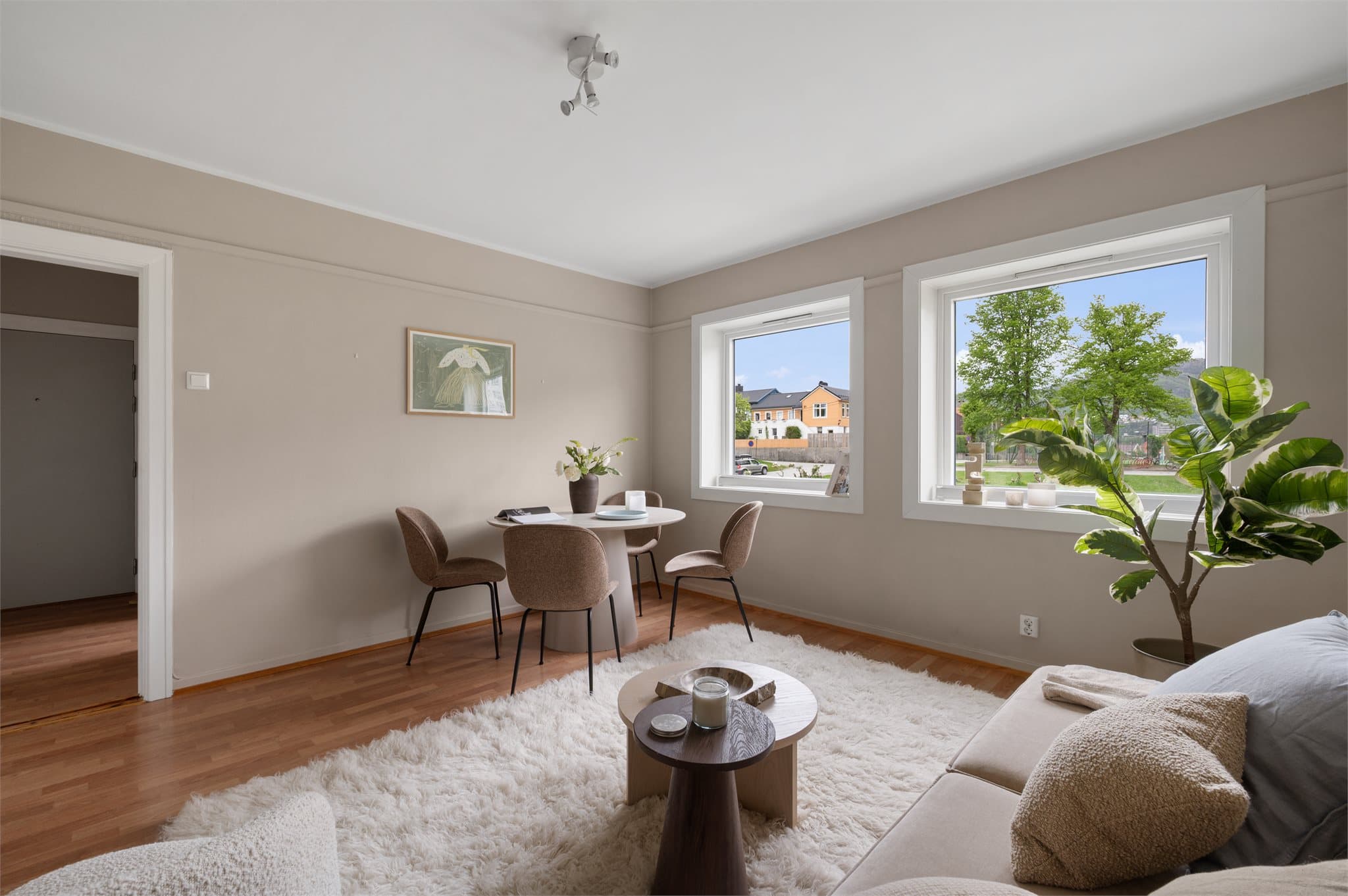 - Stuen måler 17,2m² -