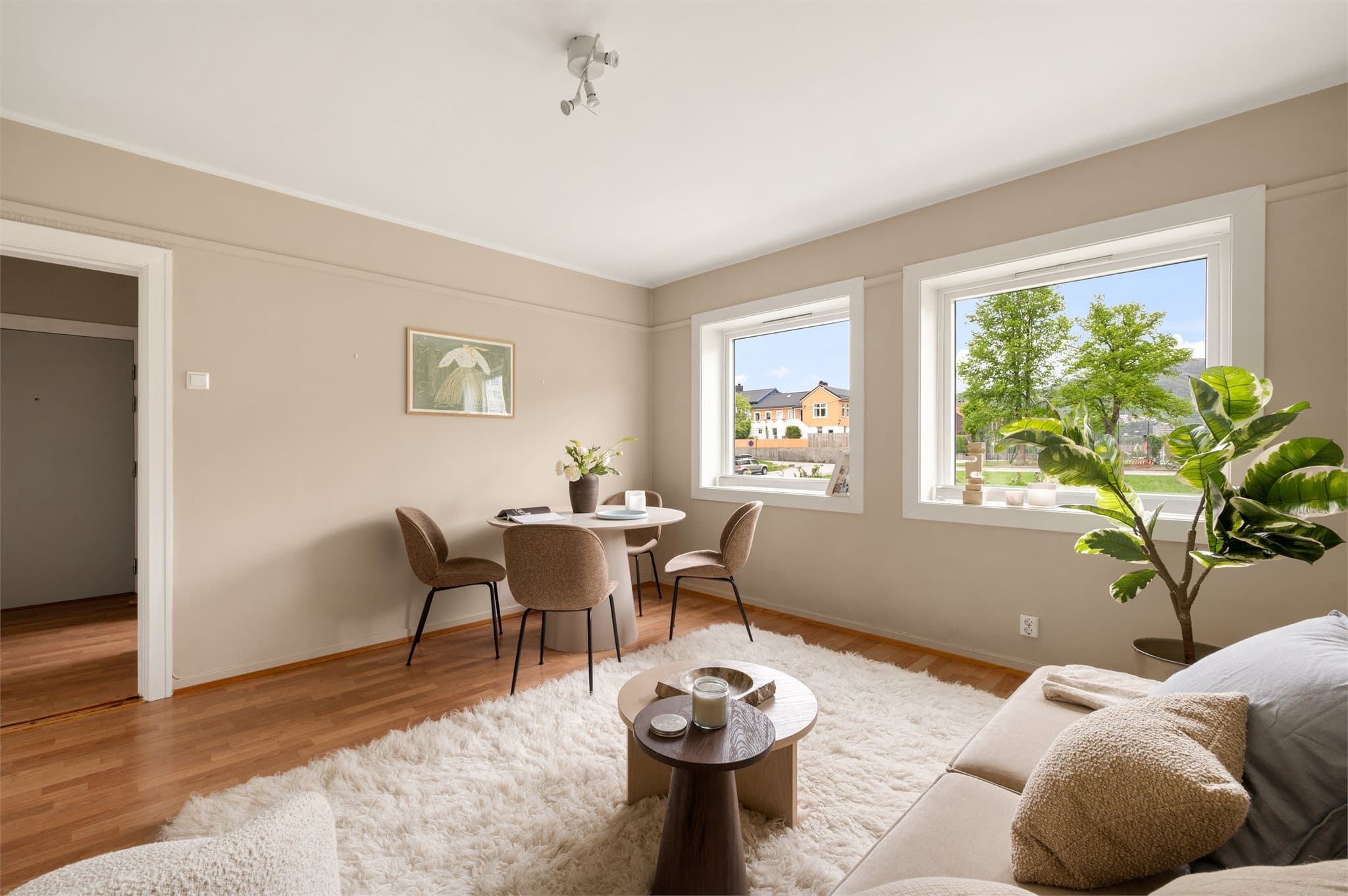 - Stuen måler 17,2m² -