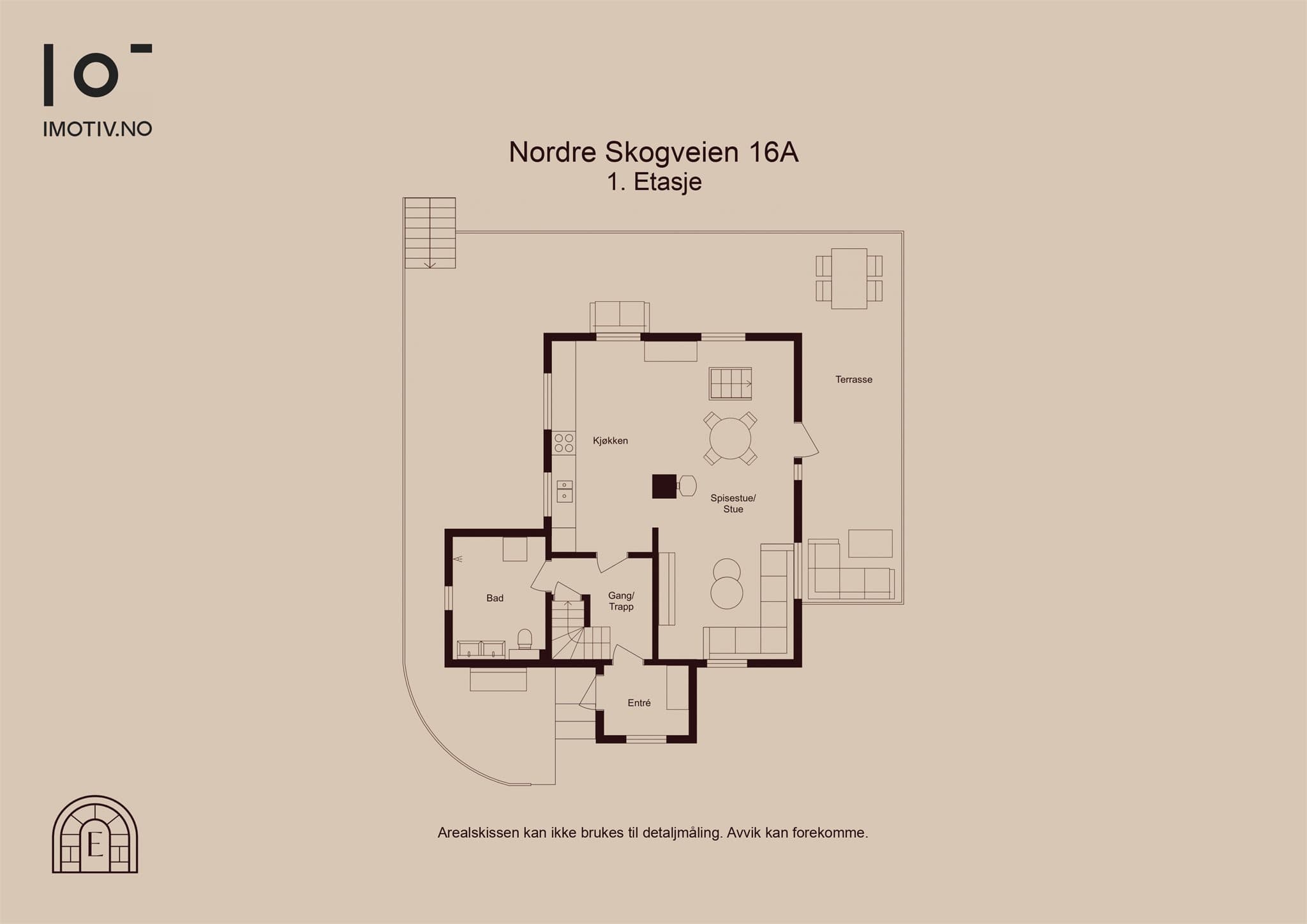 - Planløsning 1.etasje -