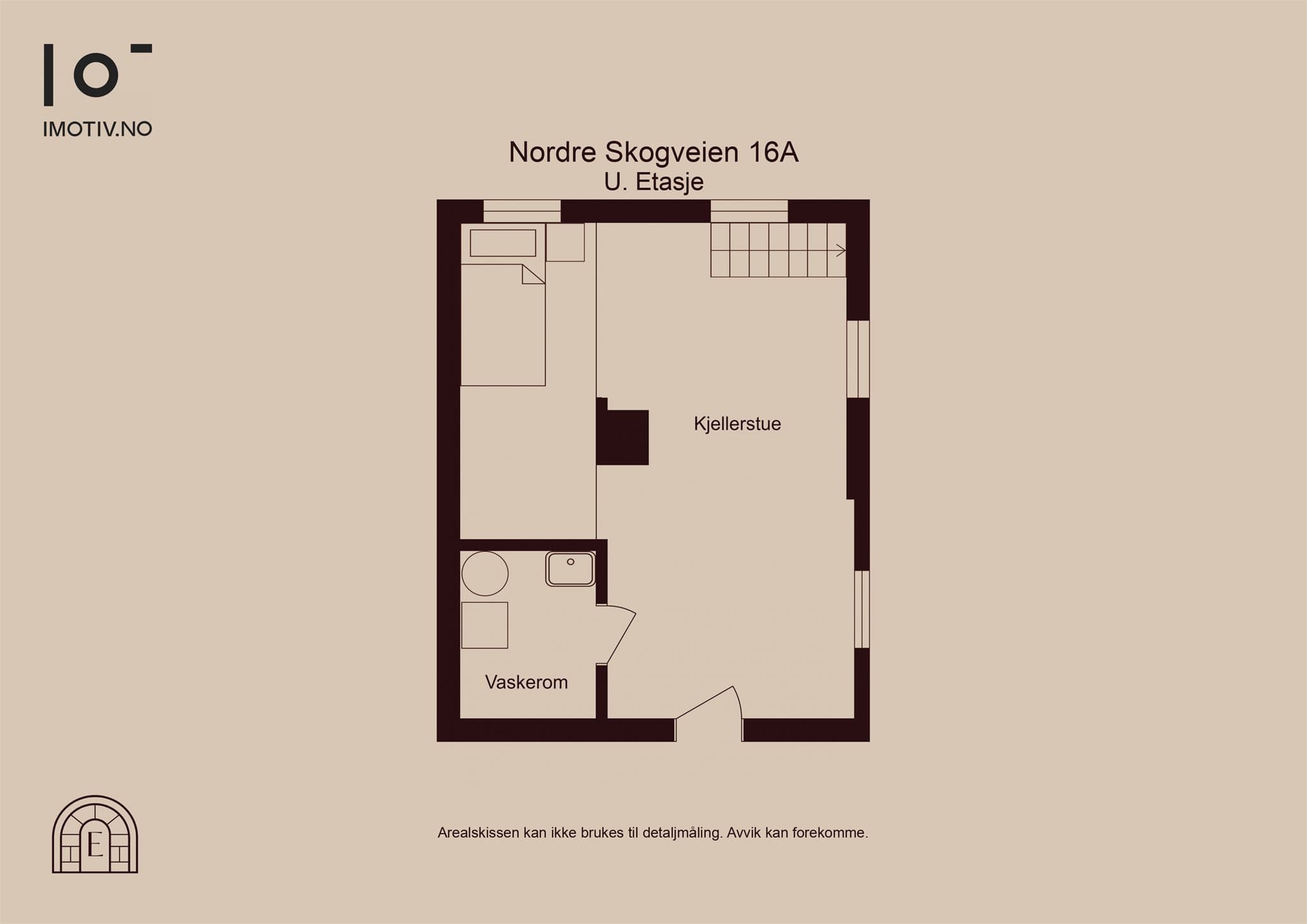 - Planløsning underetasje -