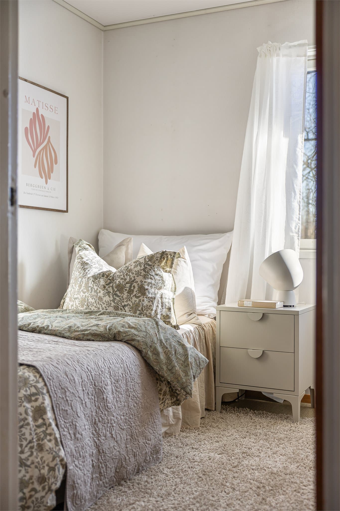 Boligen har totalt 4 soverom.