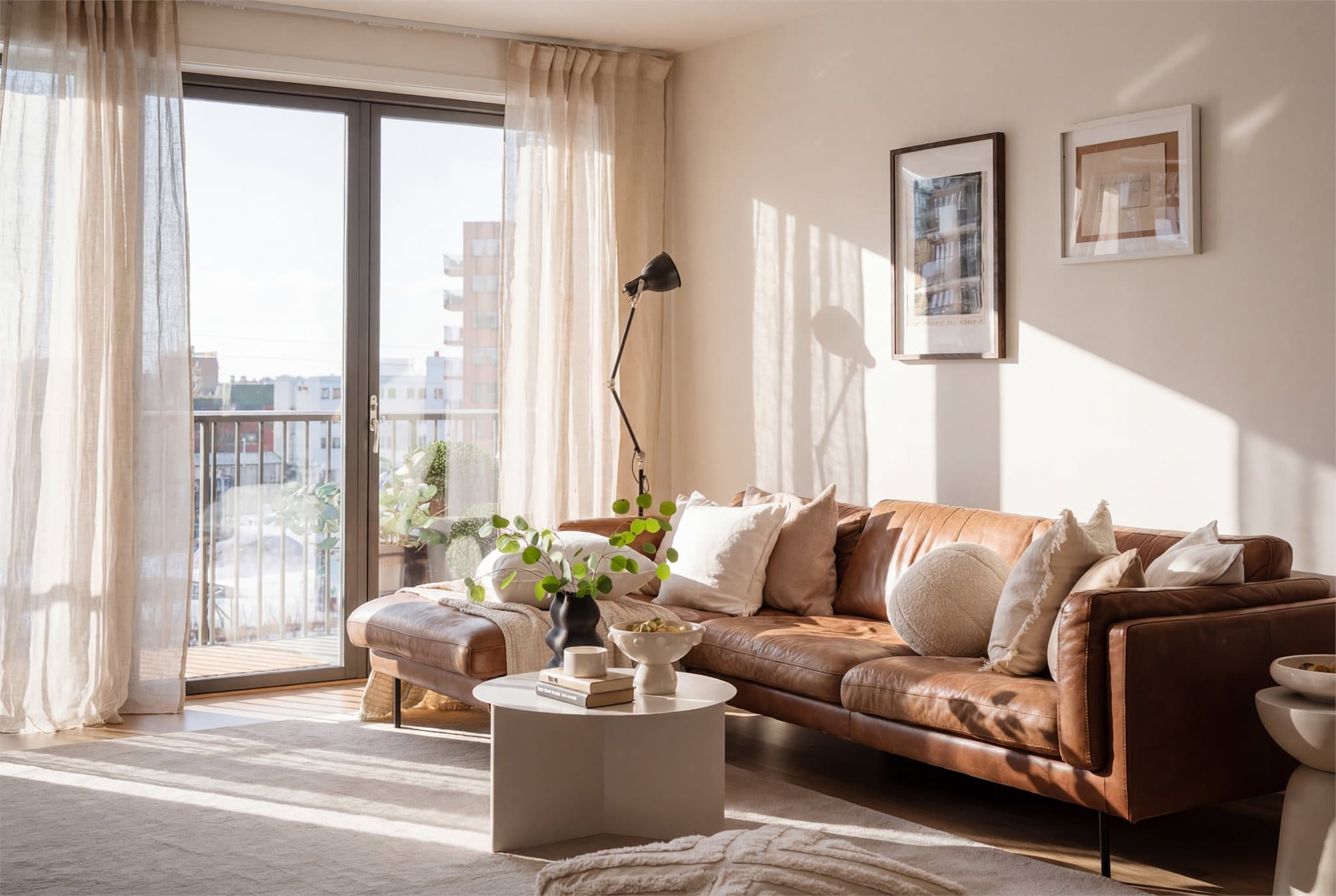 Boligen stod ferdig i 2021 og holder en høy standard.