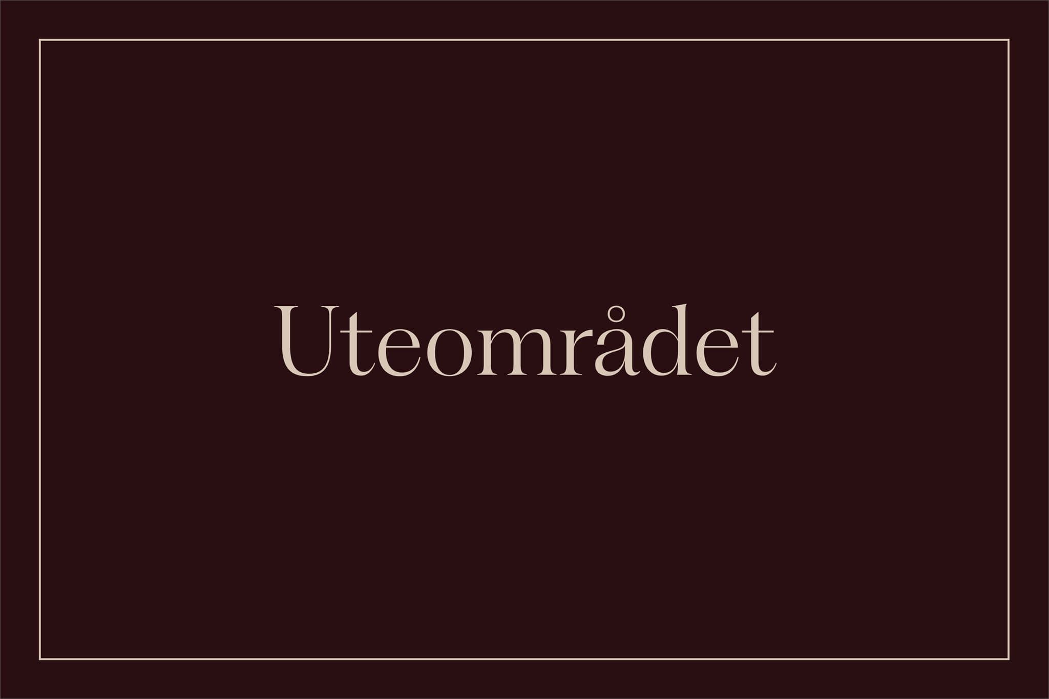 Uteområdet