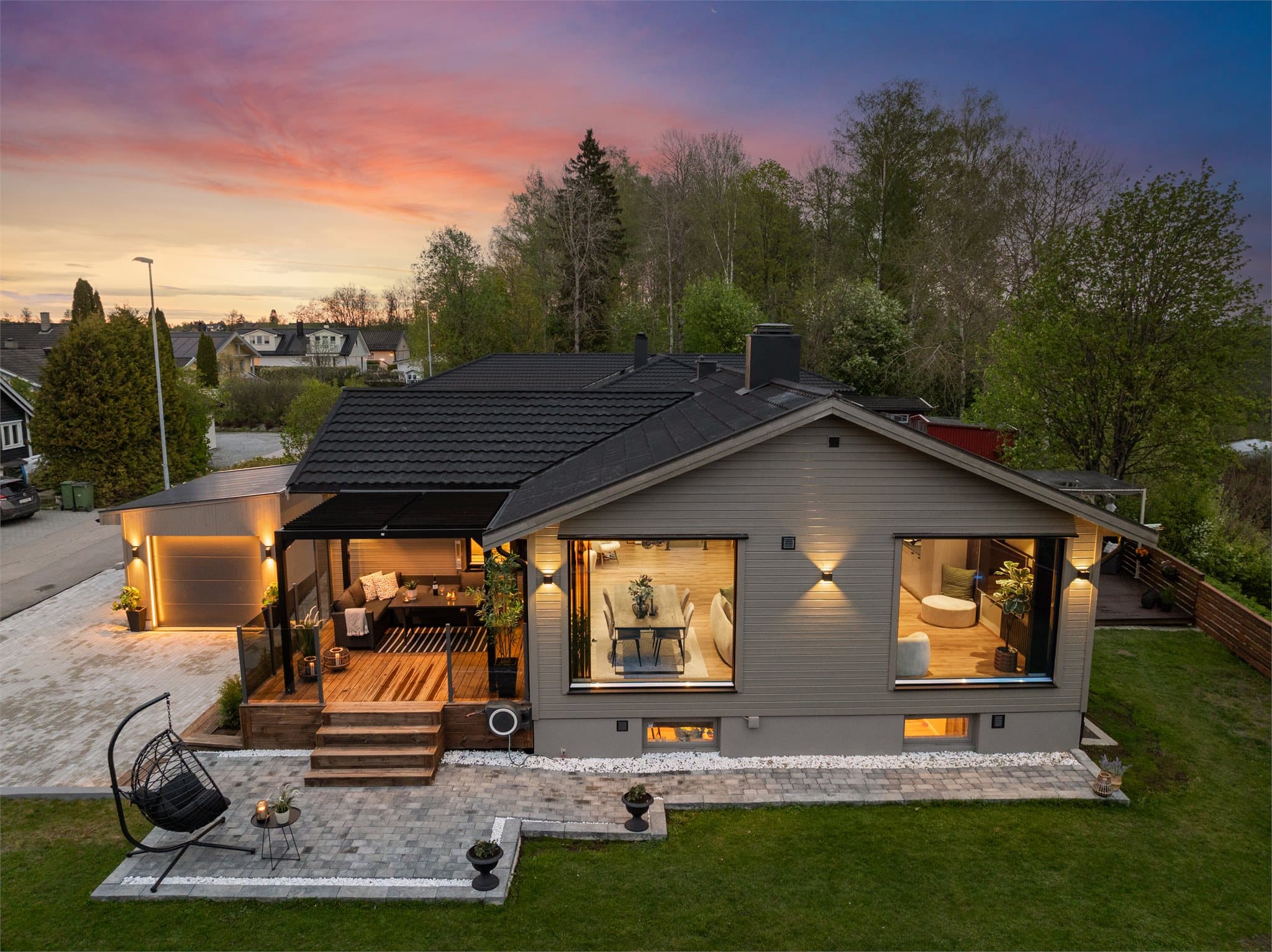 Frogner er et populært bosted for familier, med kort vei til skoler, barnehager og et godt kollektivtilbud.