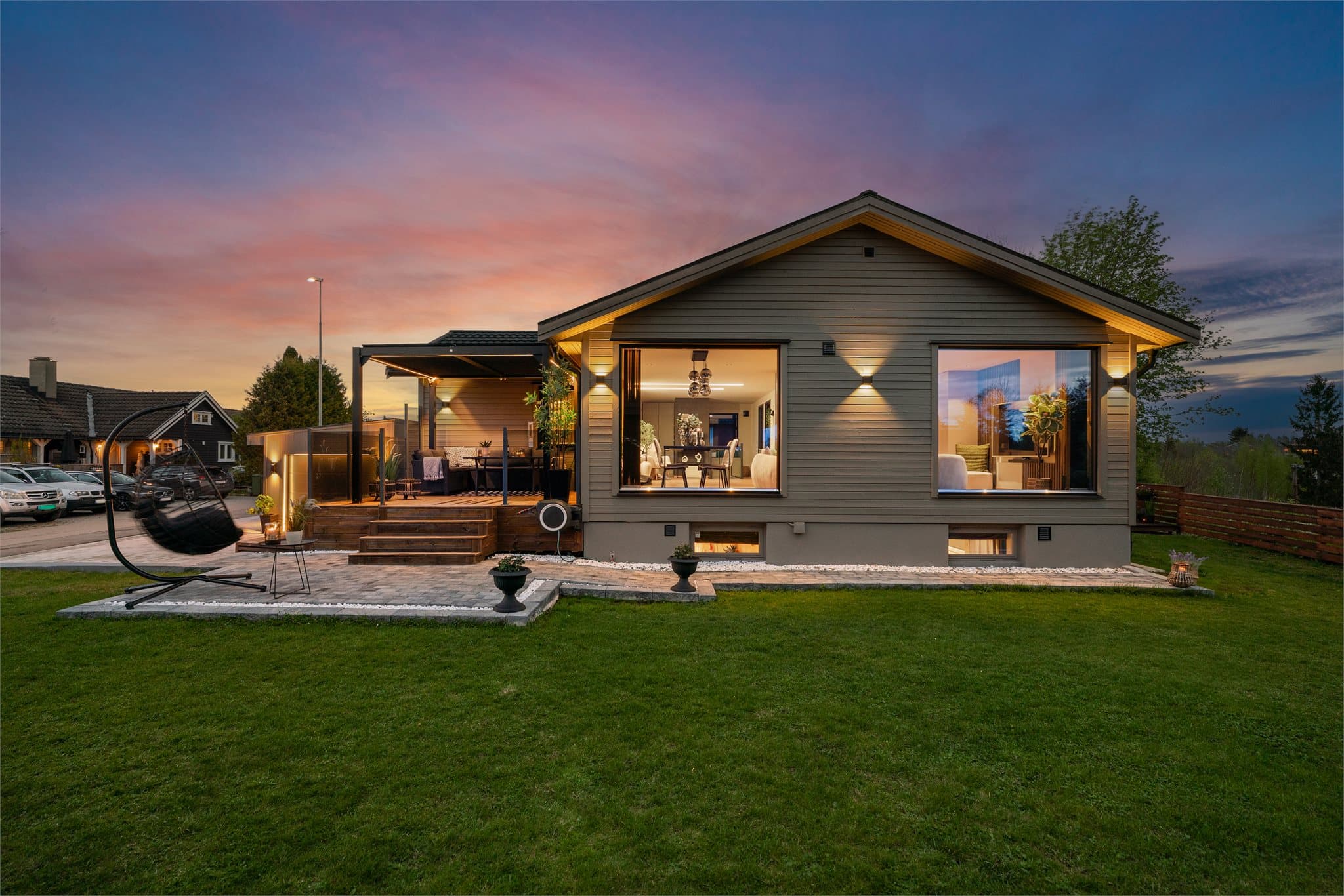 Her får du det beste av både landlige omgivelser og sentrale fasiliteter.