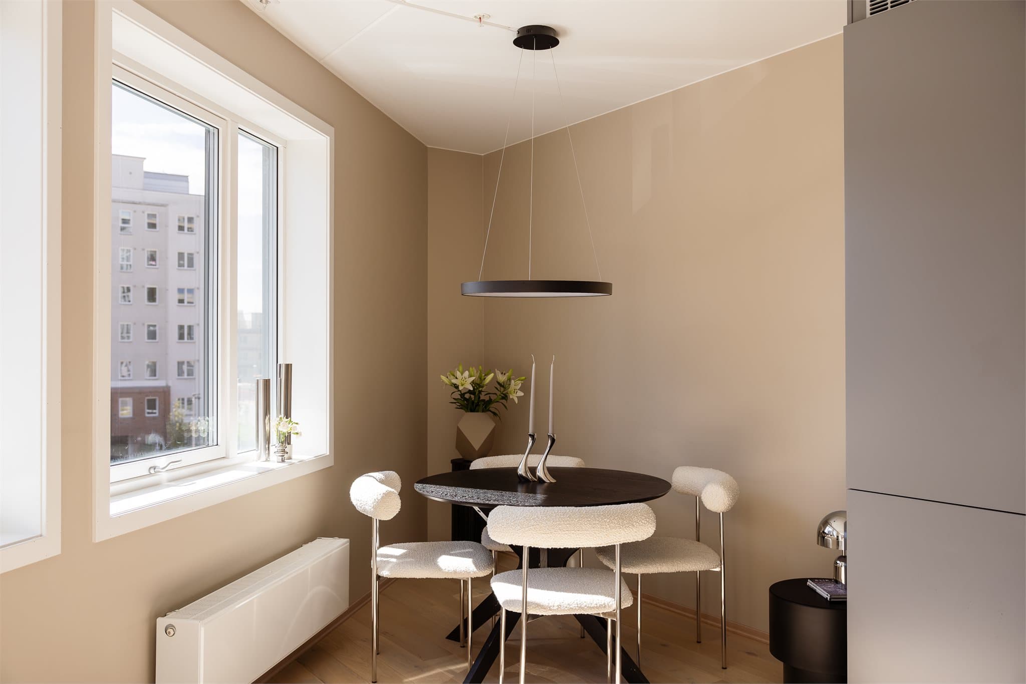 Her kan du invitere venner og familie til hyggelige sammenkomster.