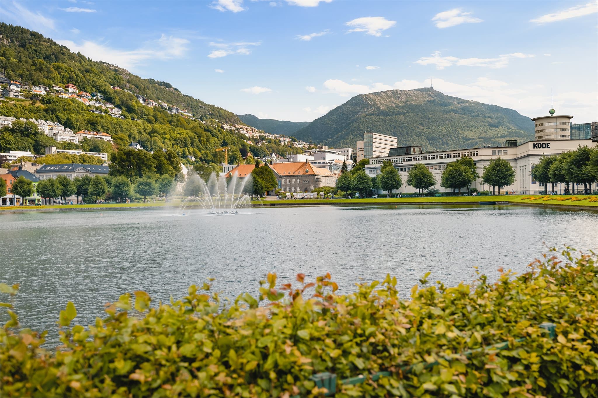 Ta rusleturen rundt Lille Lungegårdsvannet