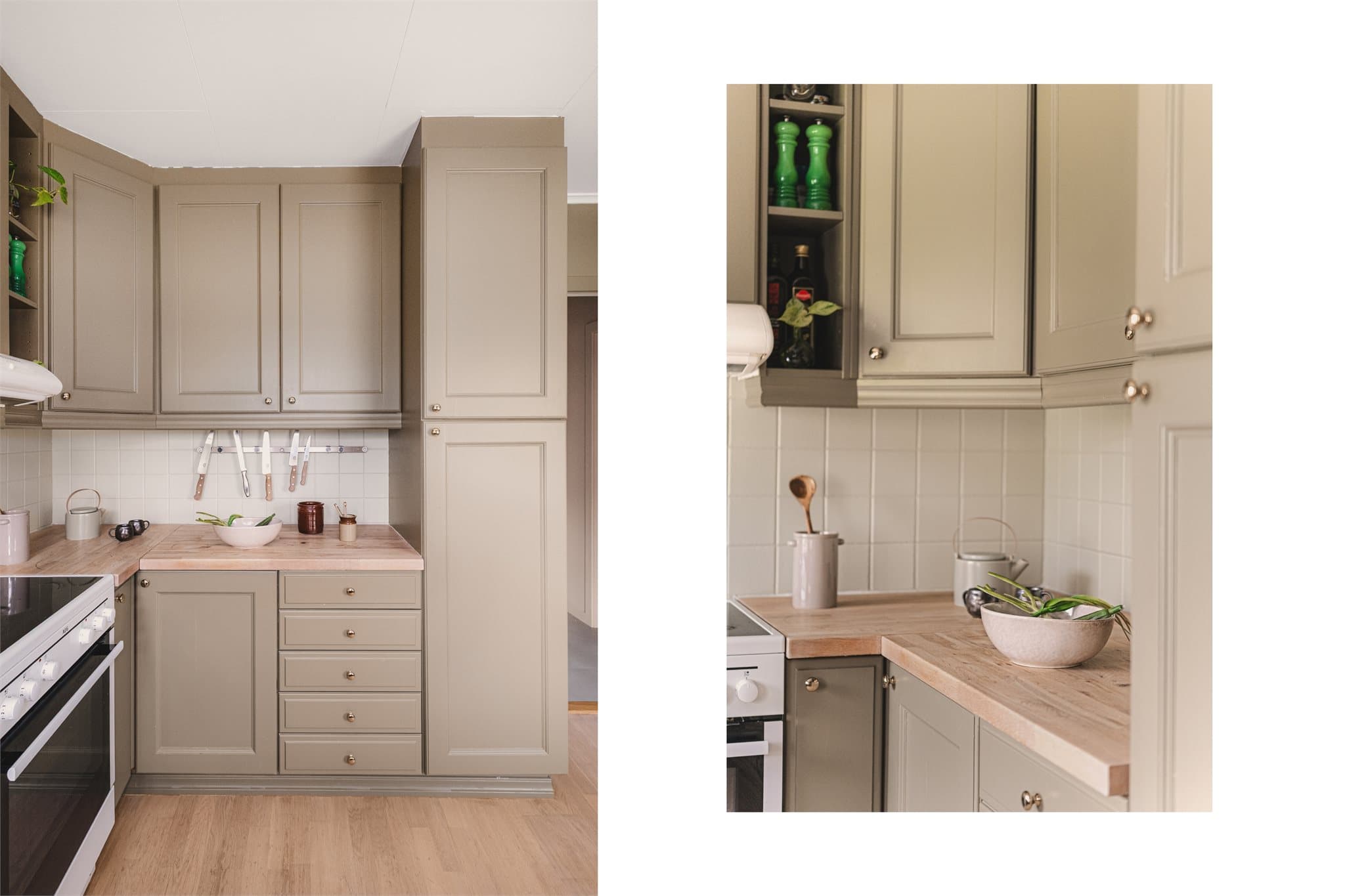 - Kjøkkenet måler 12,3m² -