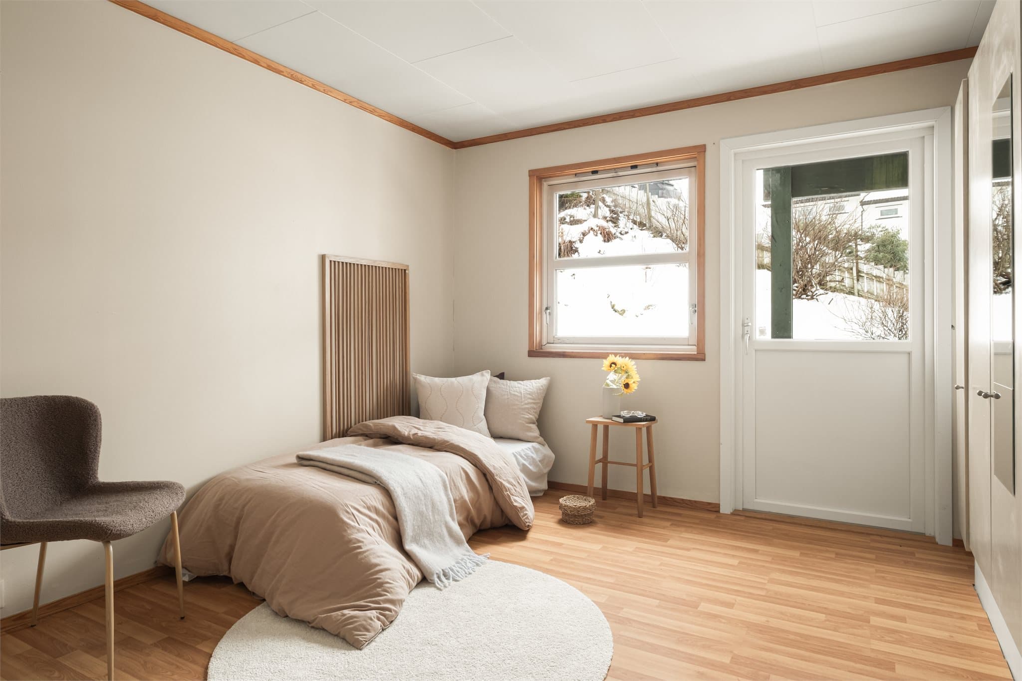 - Boligens siste soverom måler 12,5m² -