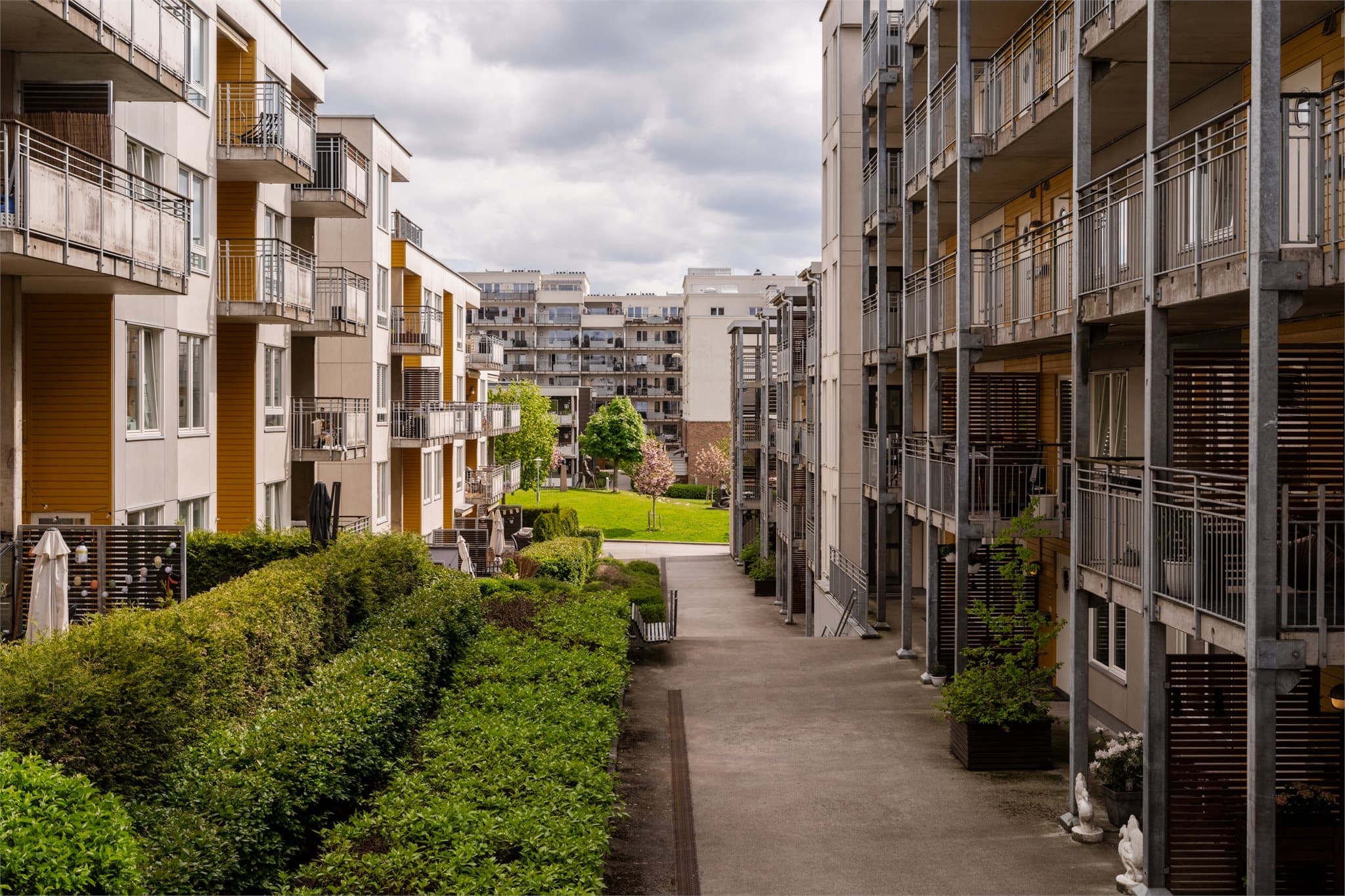 Her kan du la barna få et forsprang til parken/lekeplassen uten å bekymre deg.