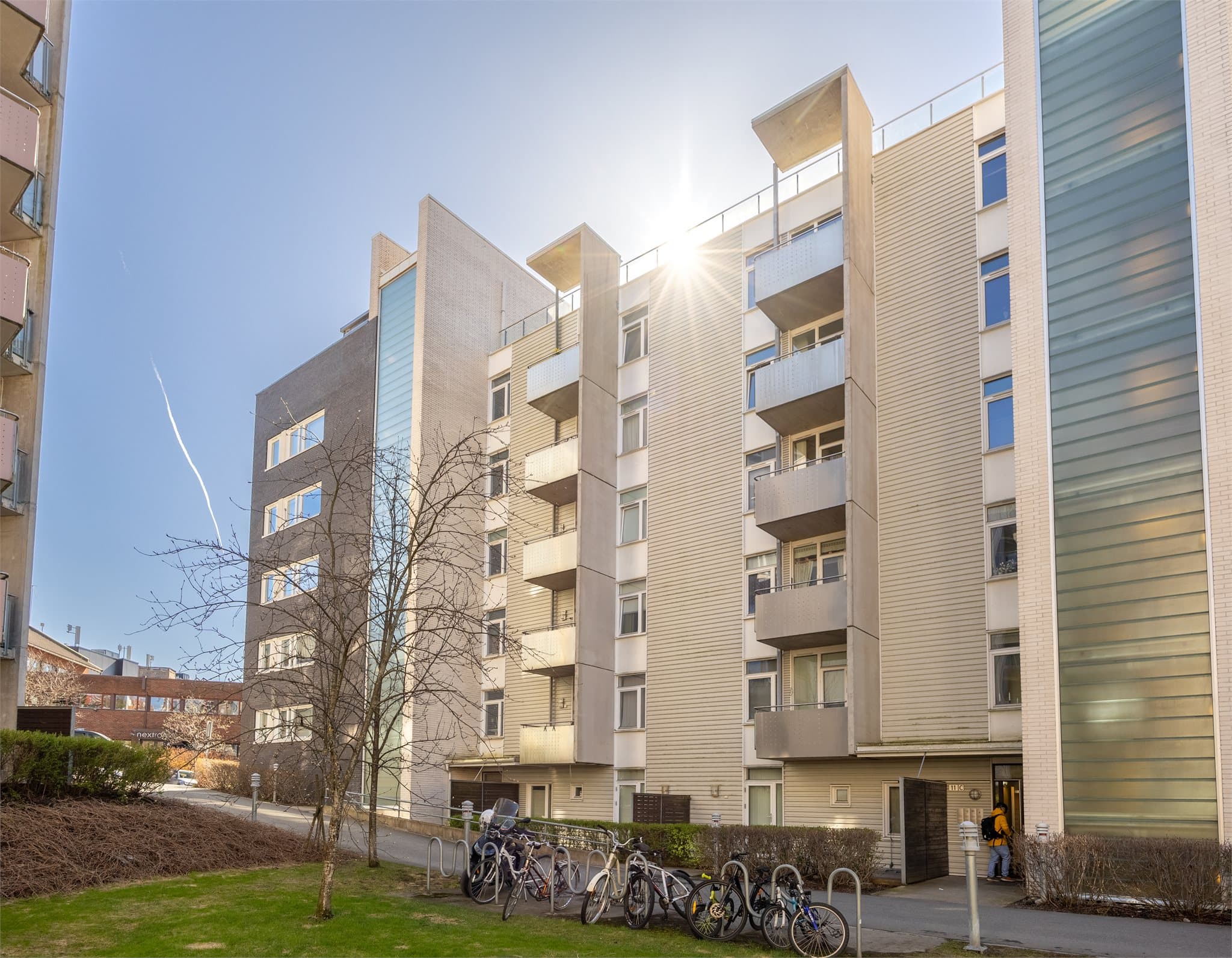 Sameiets fellesområder er pent opparbeidet.
