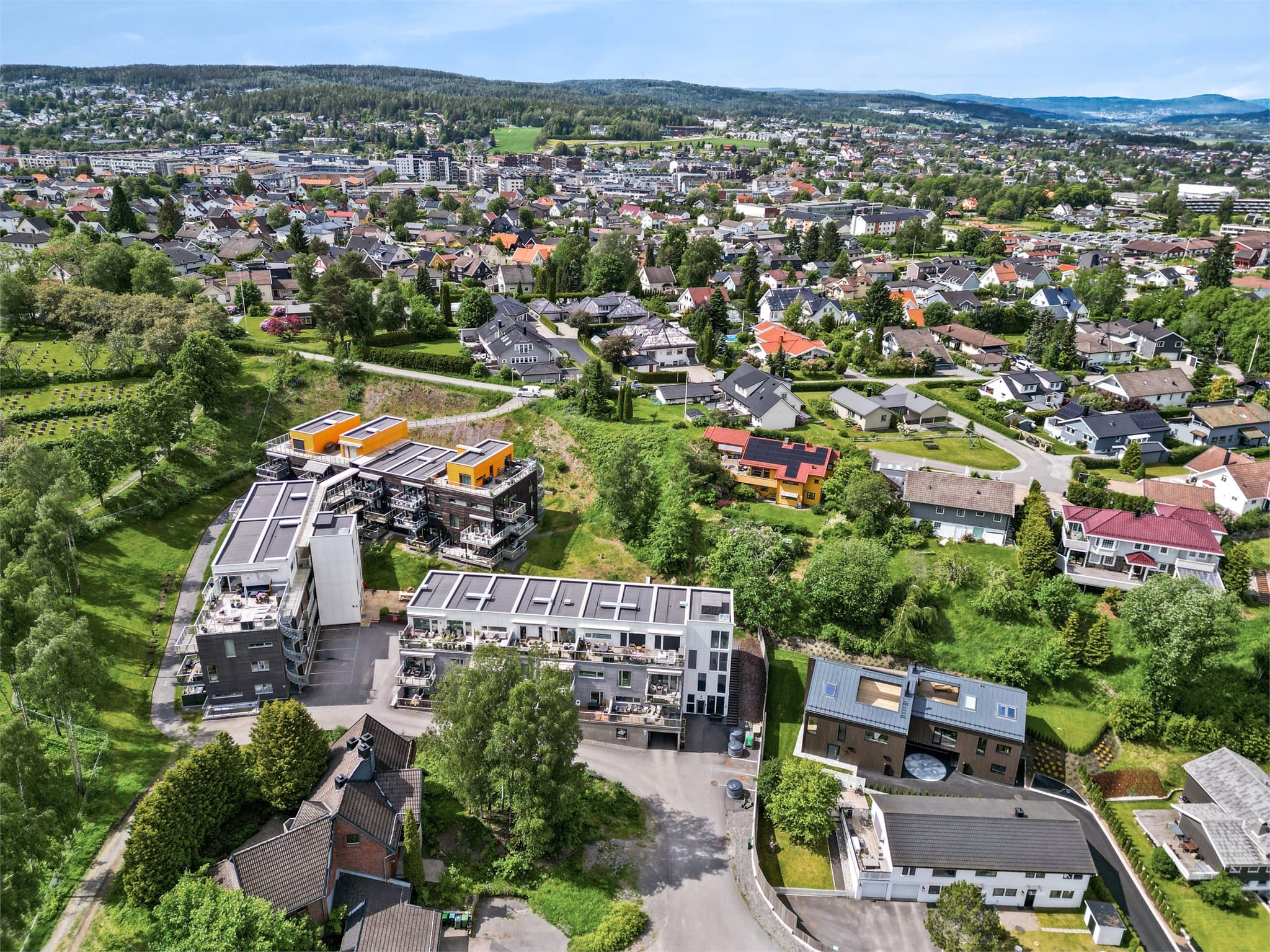 Borettslaget har et felleshus som kan leies av beboerne.