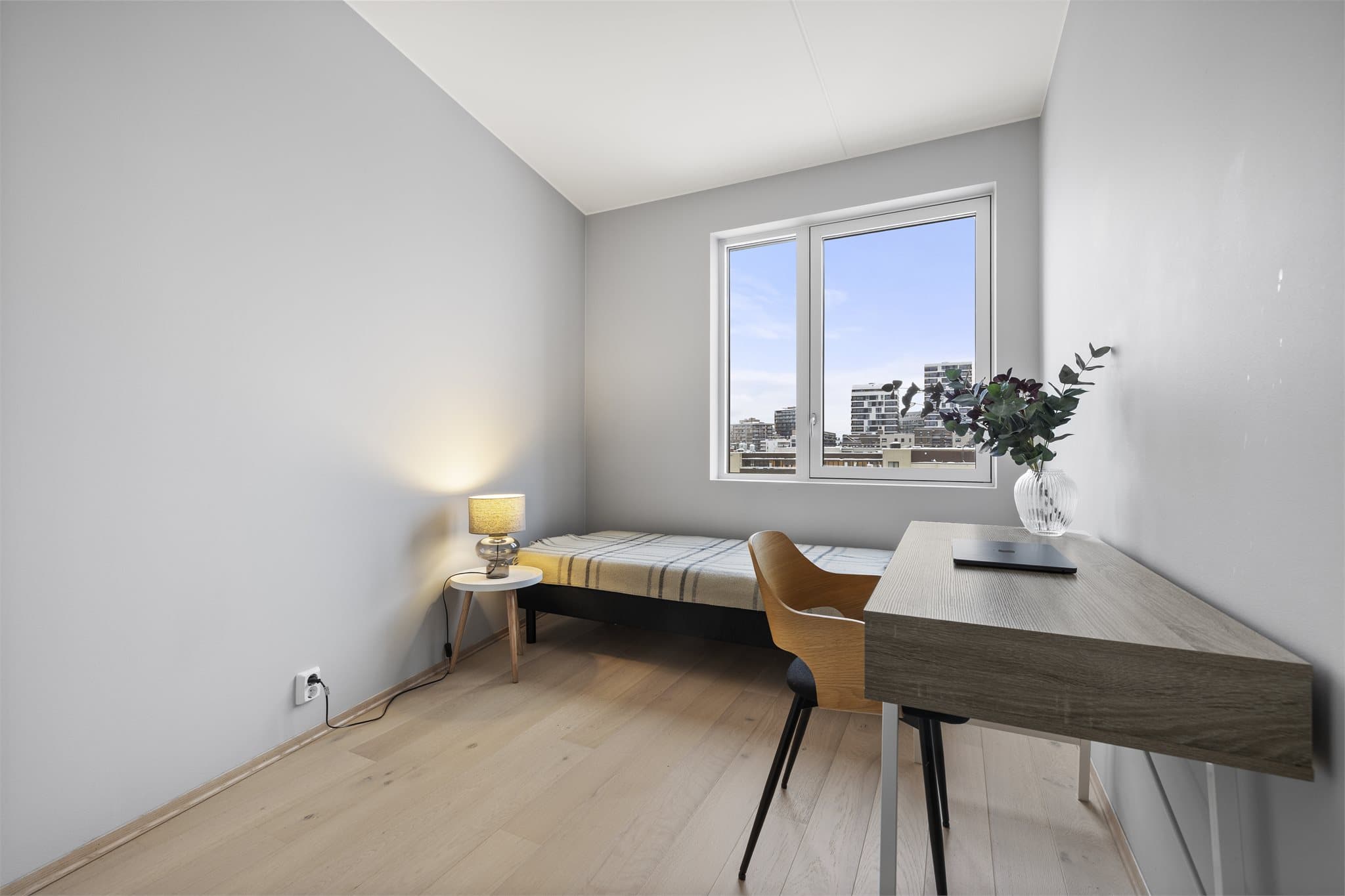 Her er det flere muligheter for møblering.