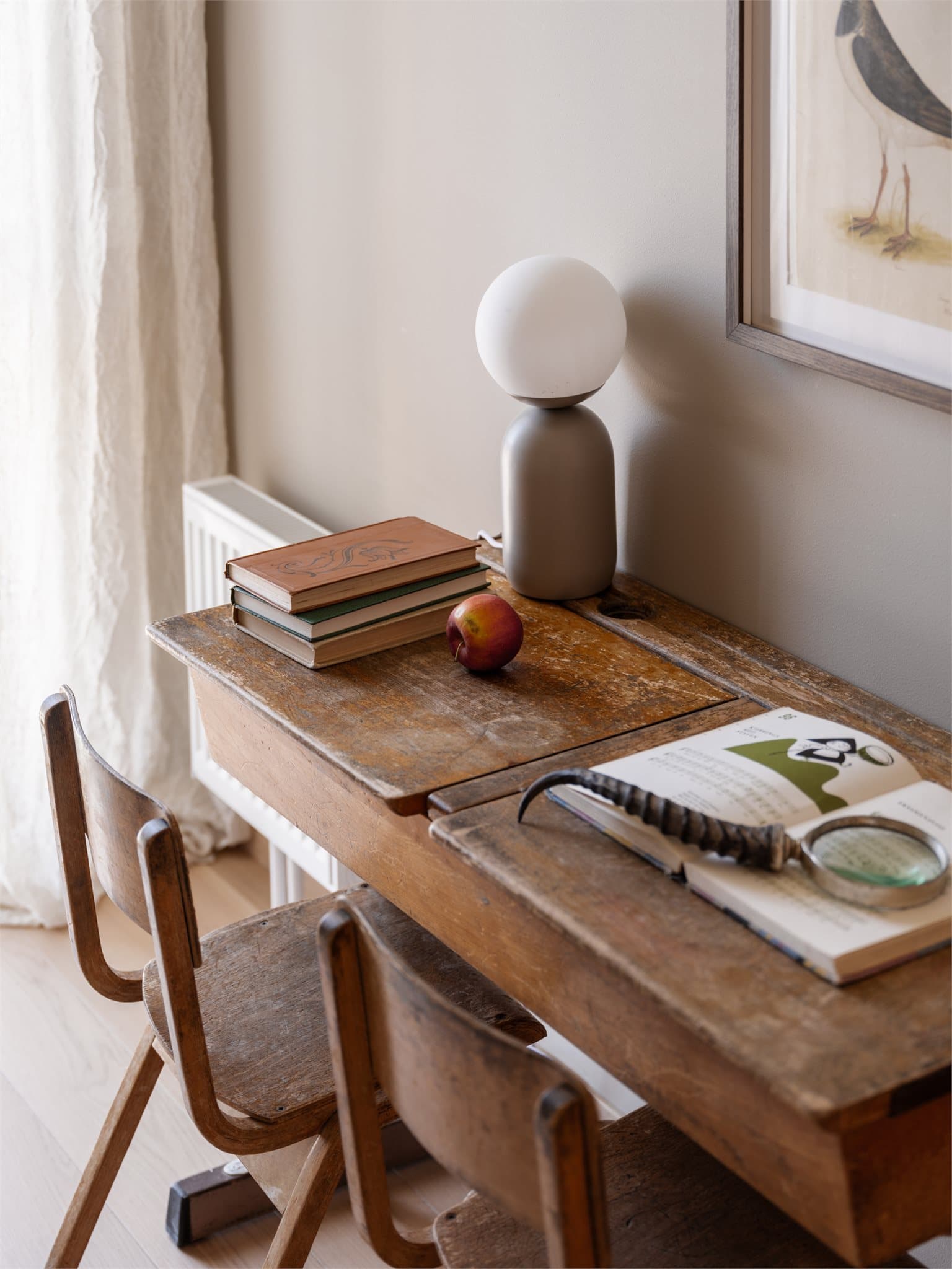 Dette rommet fungerer som gjesterom, barnerom eller kontor – alt etter behov.