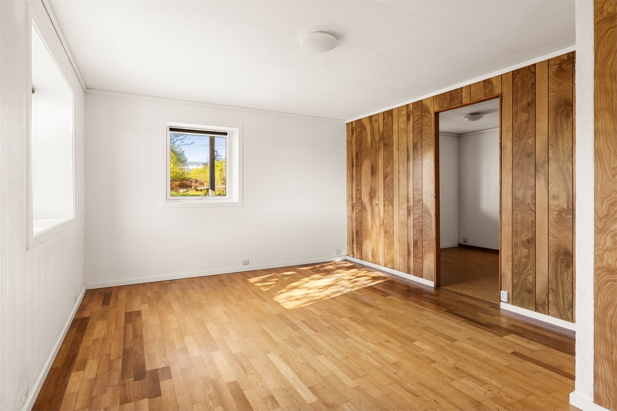 Underetasjens stue måler 17,3m²
