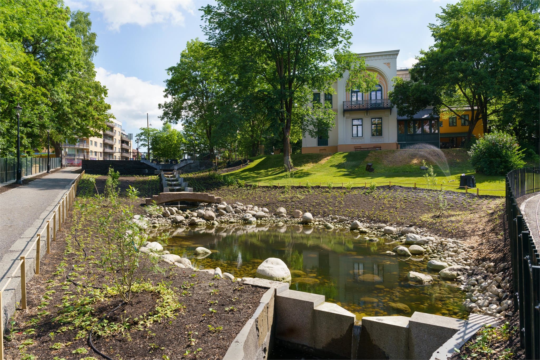 Like i nærheten finner du idylliske Klosterenga Park.