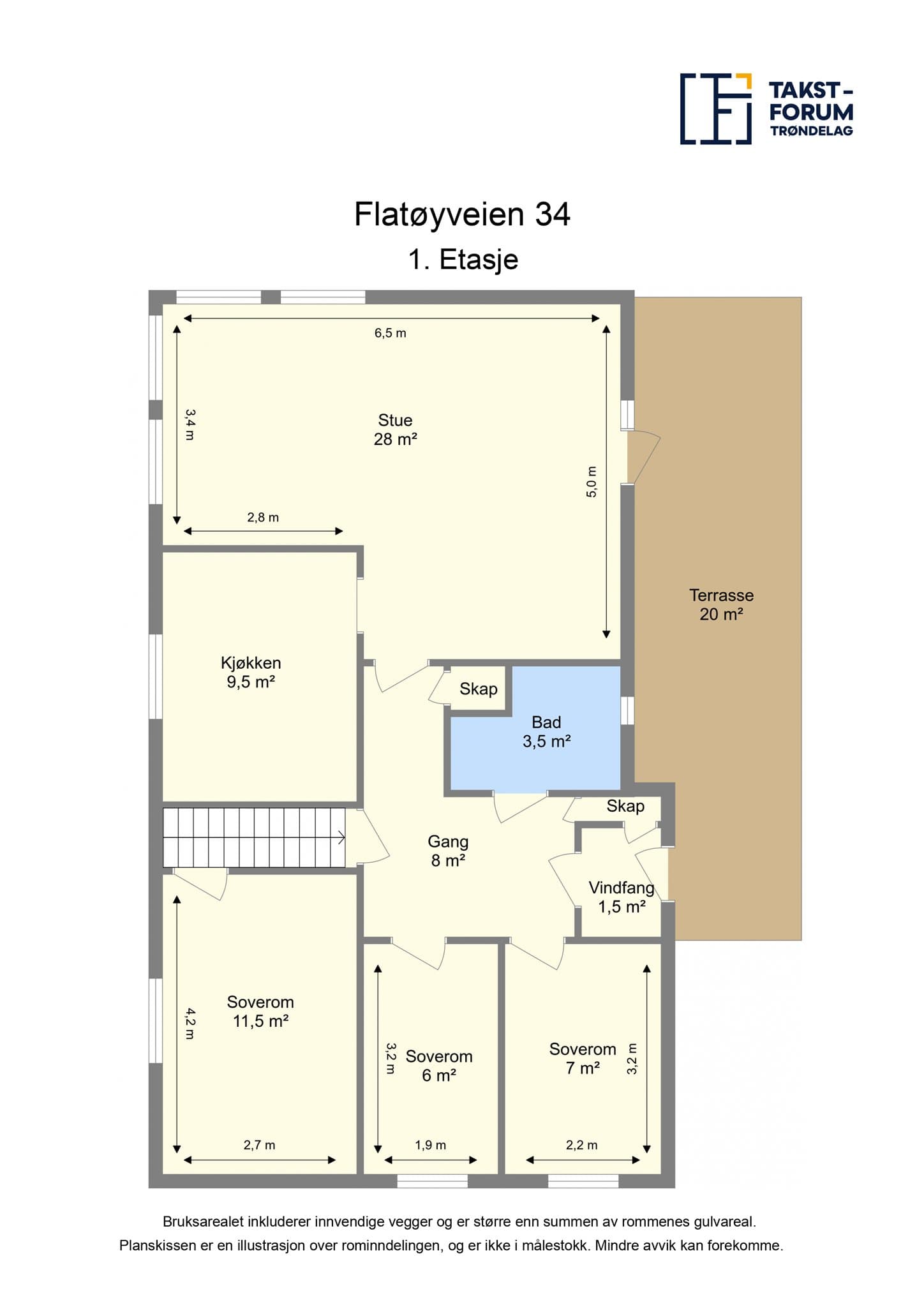 Plantegning - 1. etasje