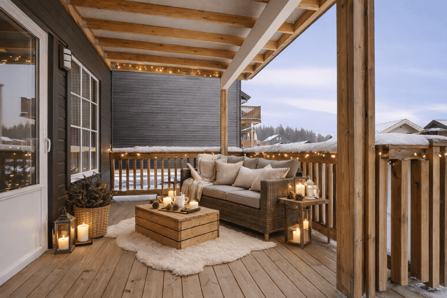 Velkommen til Torvstrøvegen 9C sentralt i Nannestad! Bildet er innredet ved hjelp av KI-verktøy.