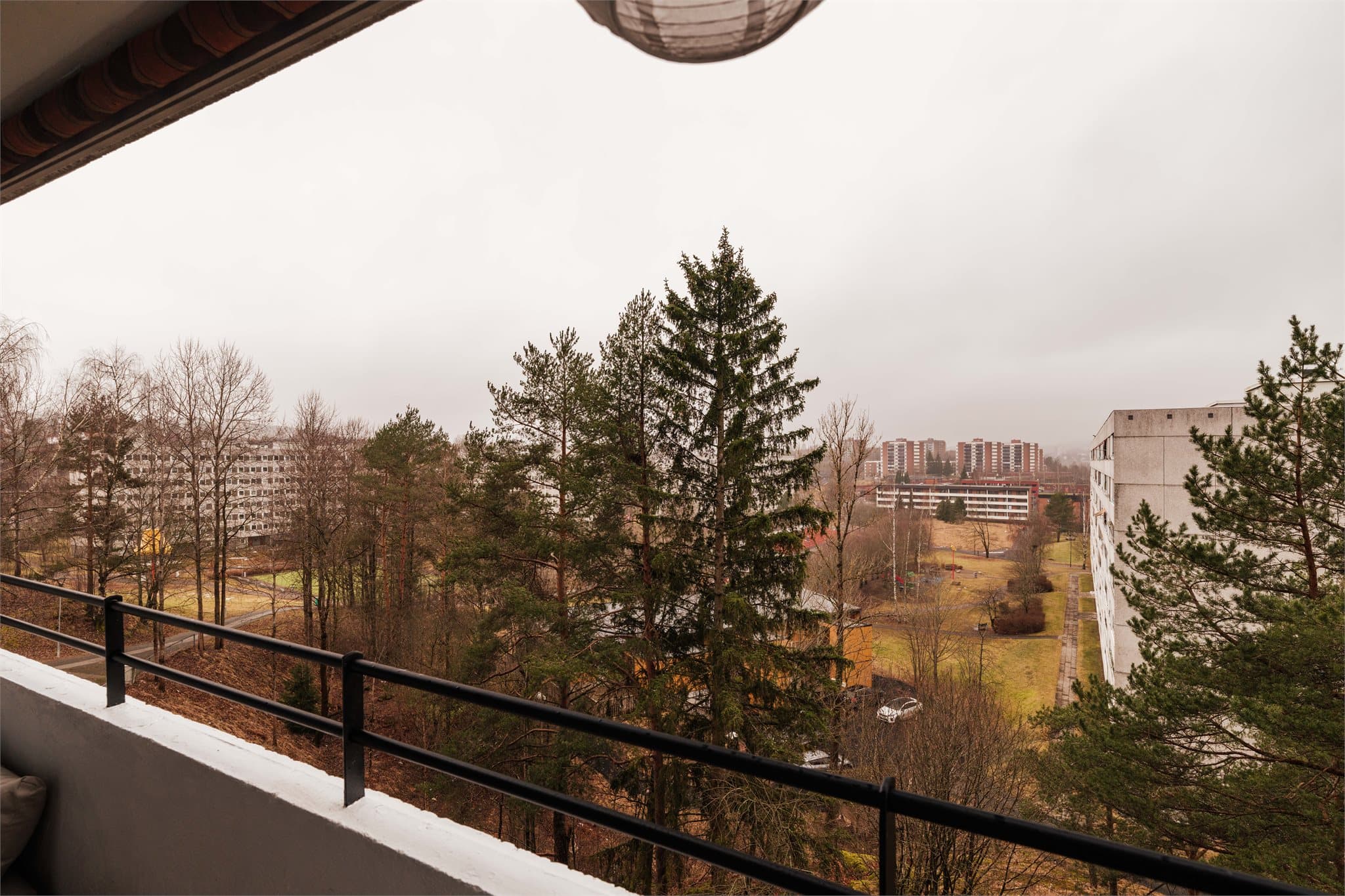 Her har du gode solforhold og fin utsikt.