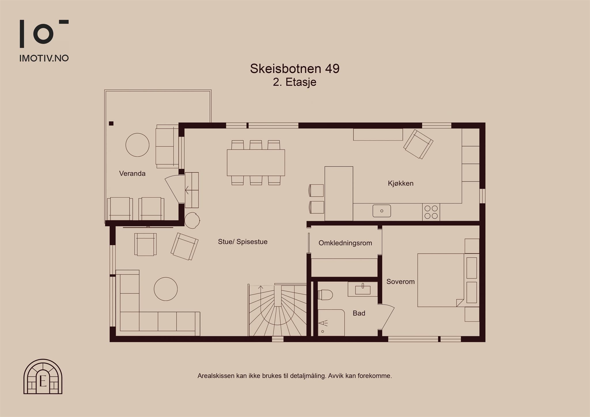 - Plantegning 2.etasje -