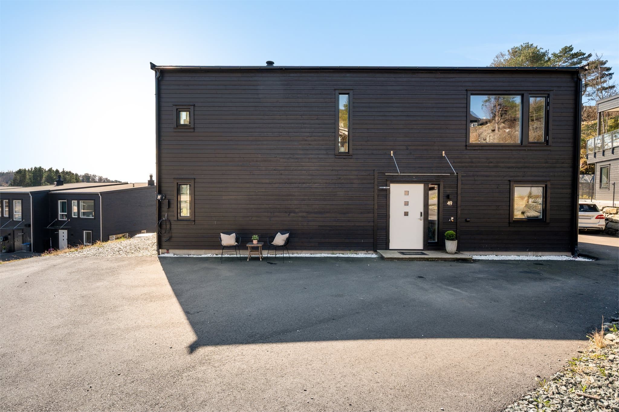 - Legg merke til kodelåsen på døren, praktisk ! -