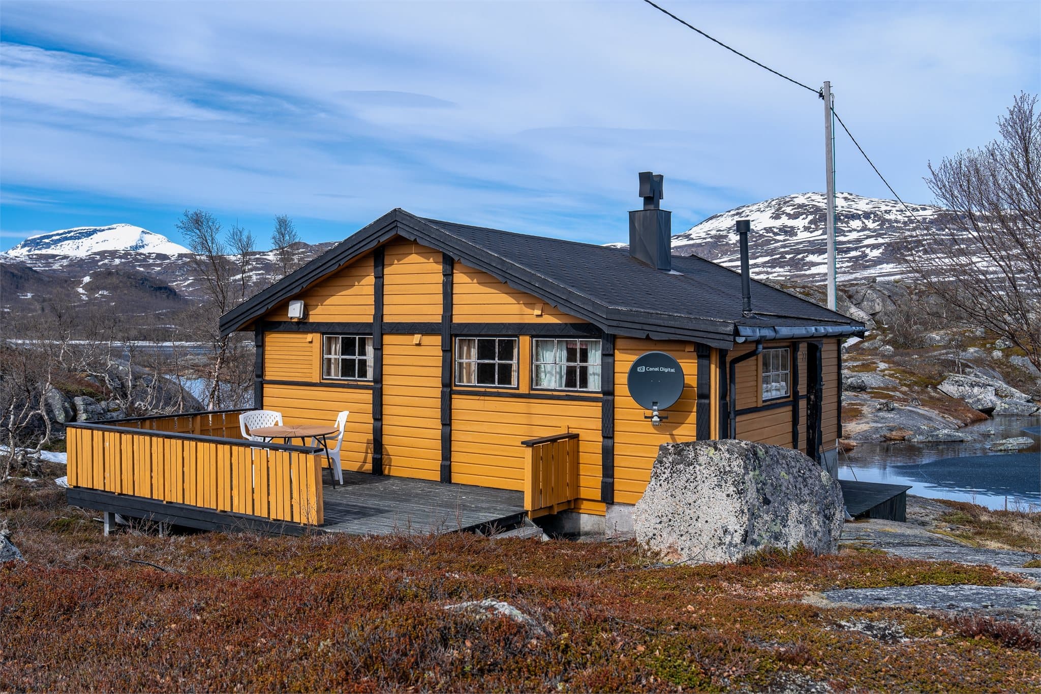 Sørvest vendt solrik terrasse