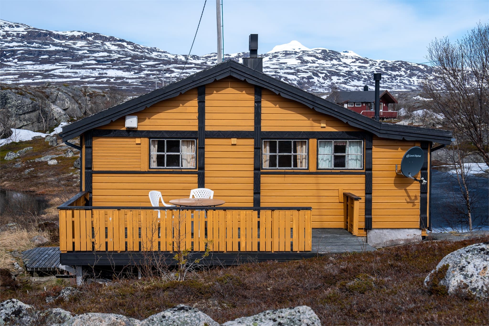 Her kan du nyte flotte dager i solveggen!