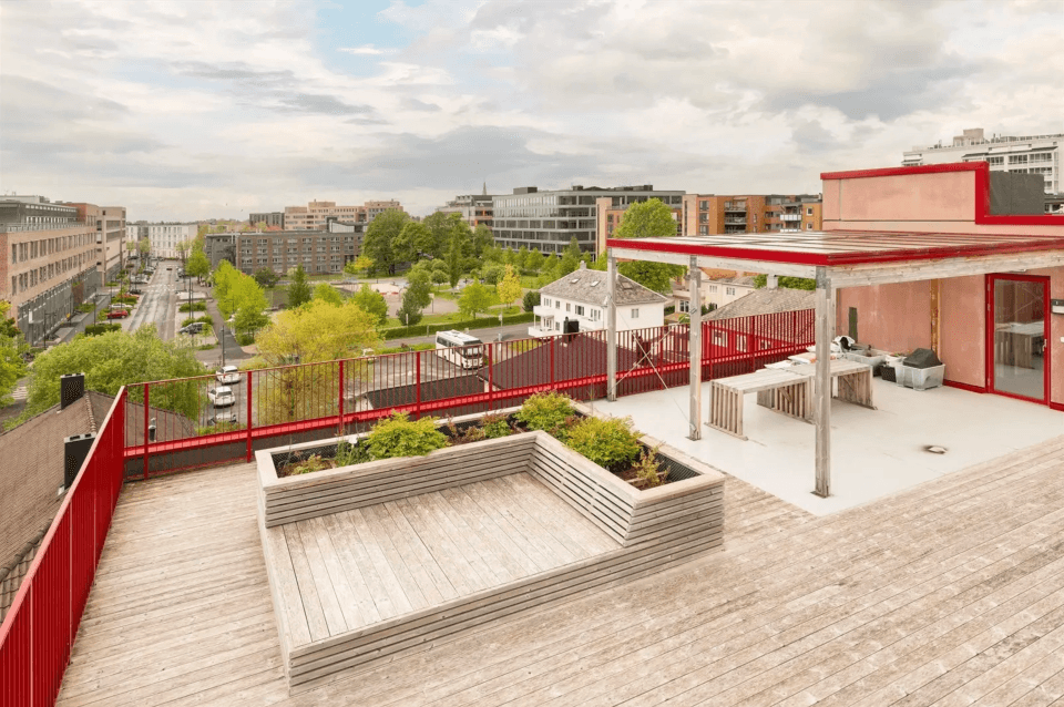 Selgers bilde - Takterrasse