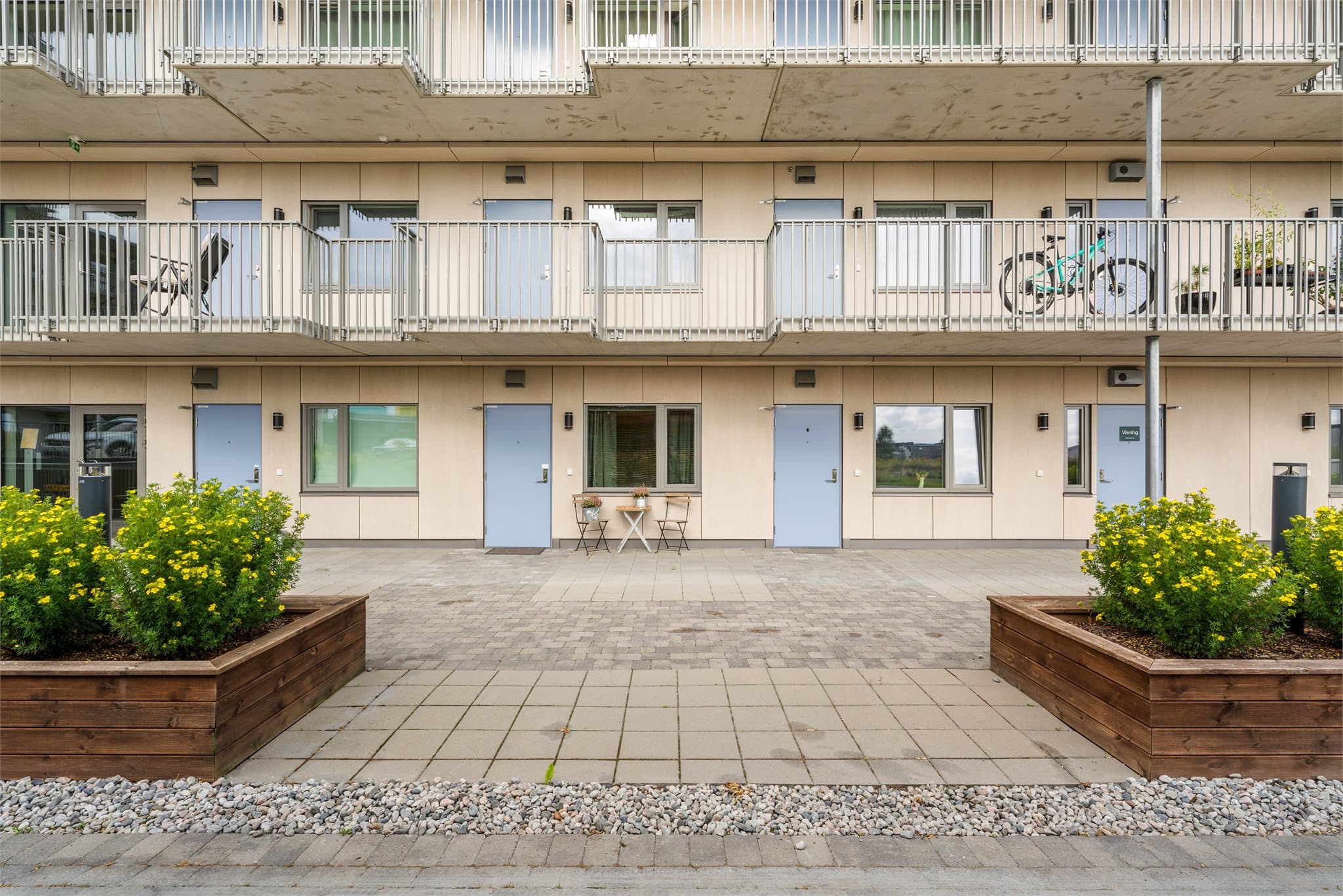 Fasade inngangsparti