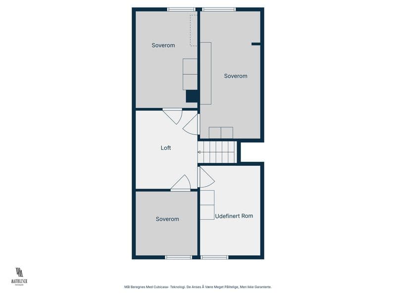 Plantegning loftsetasje