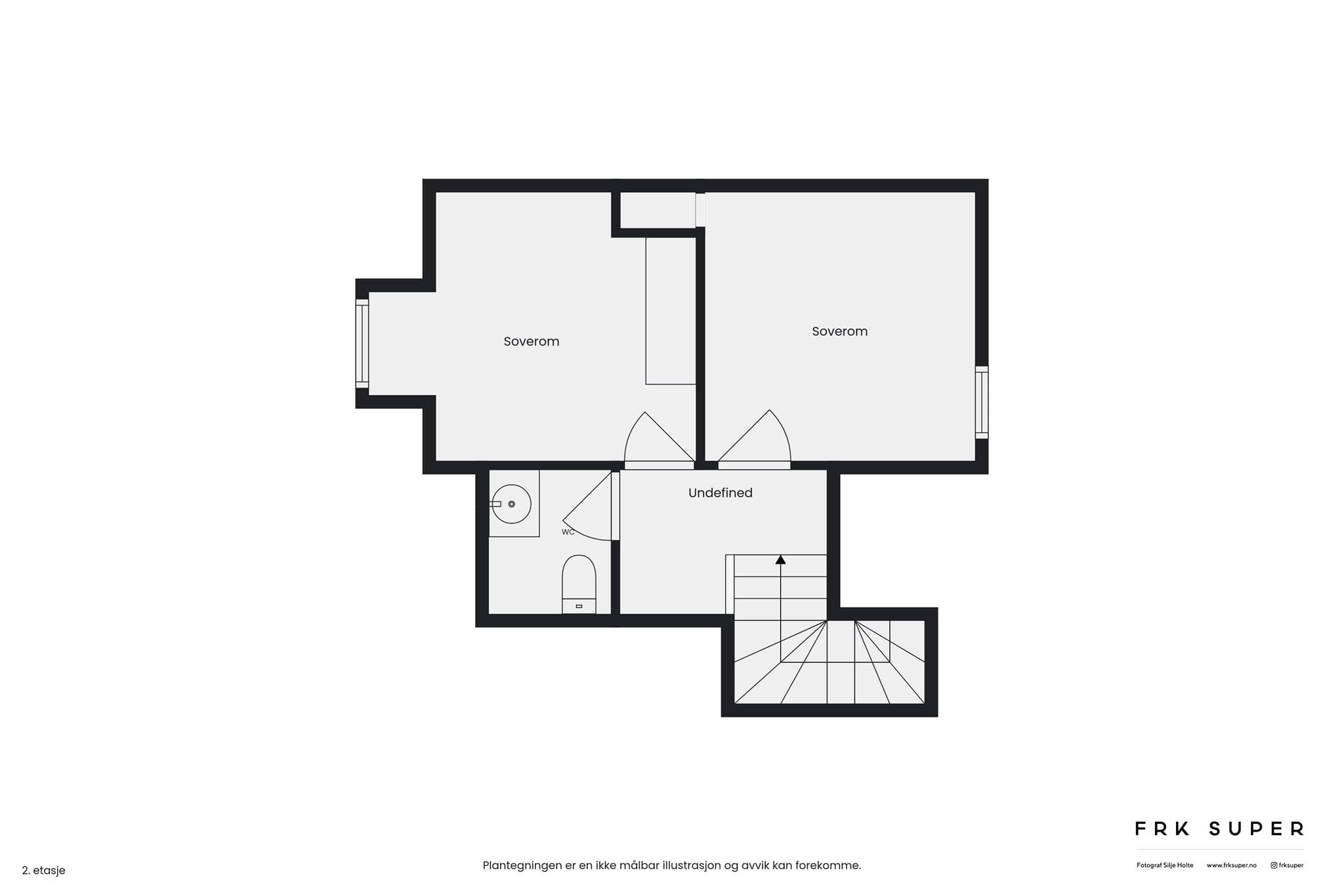 Plantegning loftsetasje