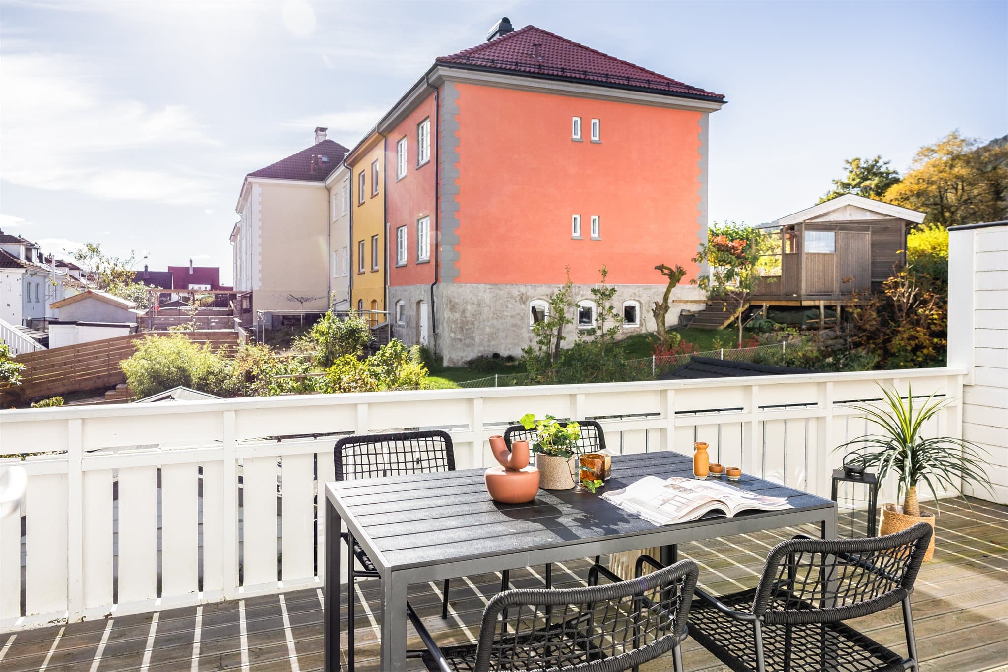 Altanen måler 18 m²