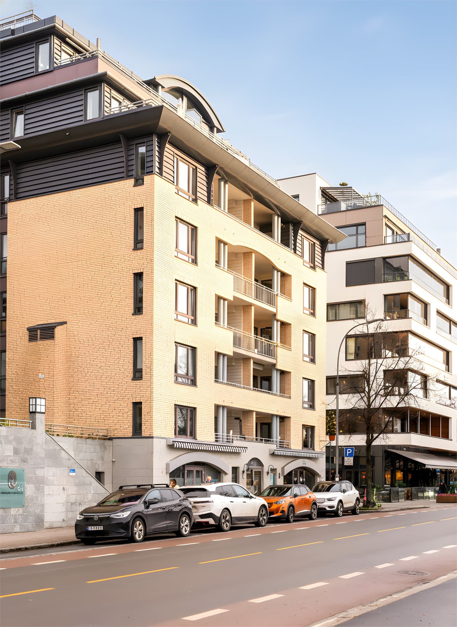 Leiligheten ligger høyt og fritt i 5.etg.