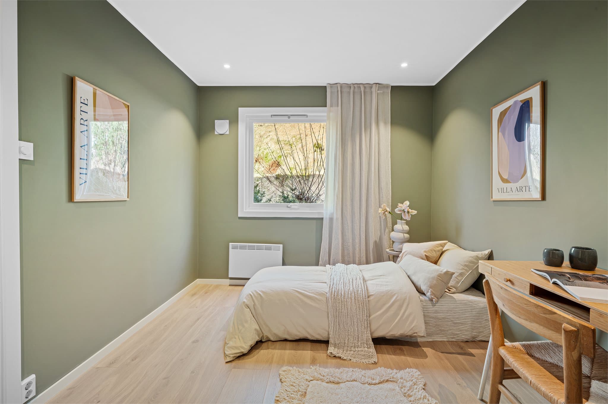 - Det største soverommet i underetasjen måler 10,5m² -