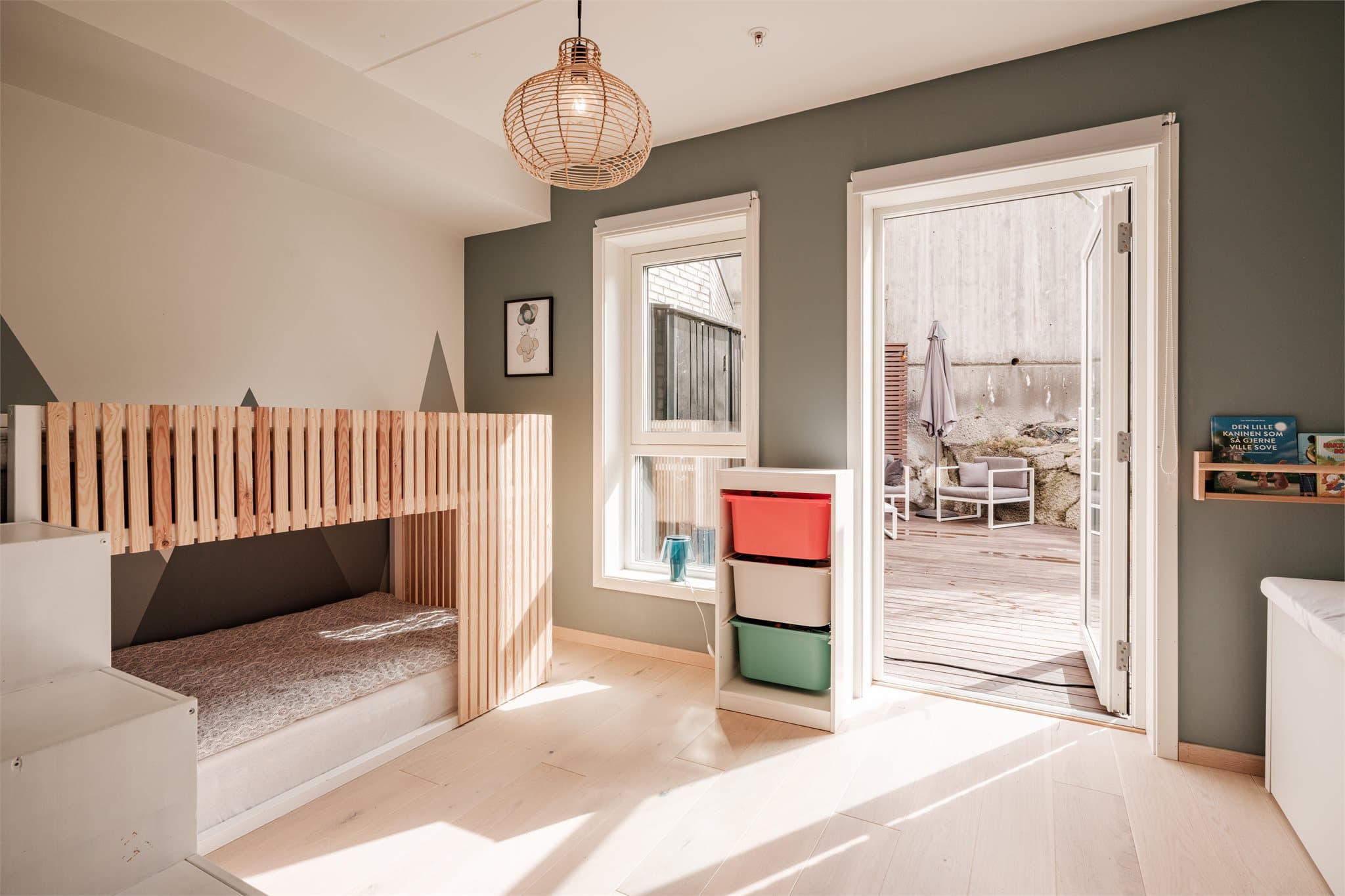 Soverom II fungerer ypperlig som barnerom, gjesterom eller kontor - her er mulighetene mange.