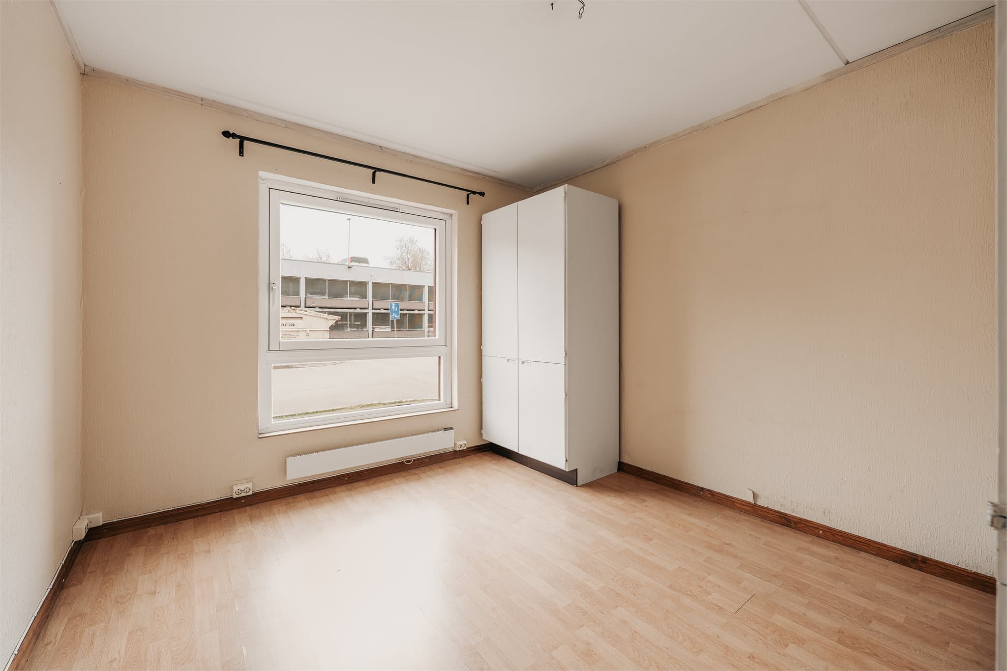 Romslig hovedsoverom.