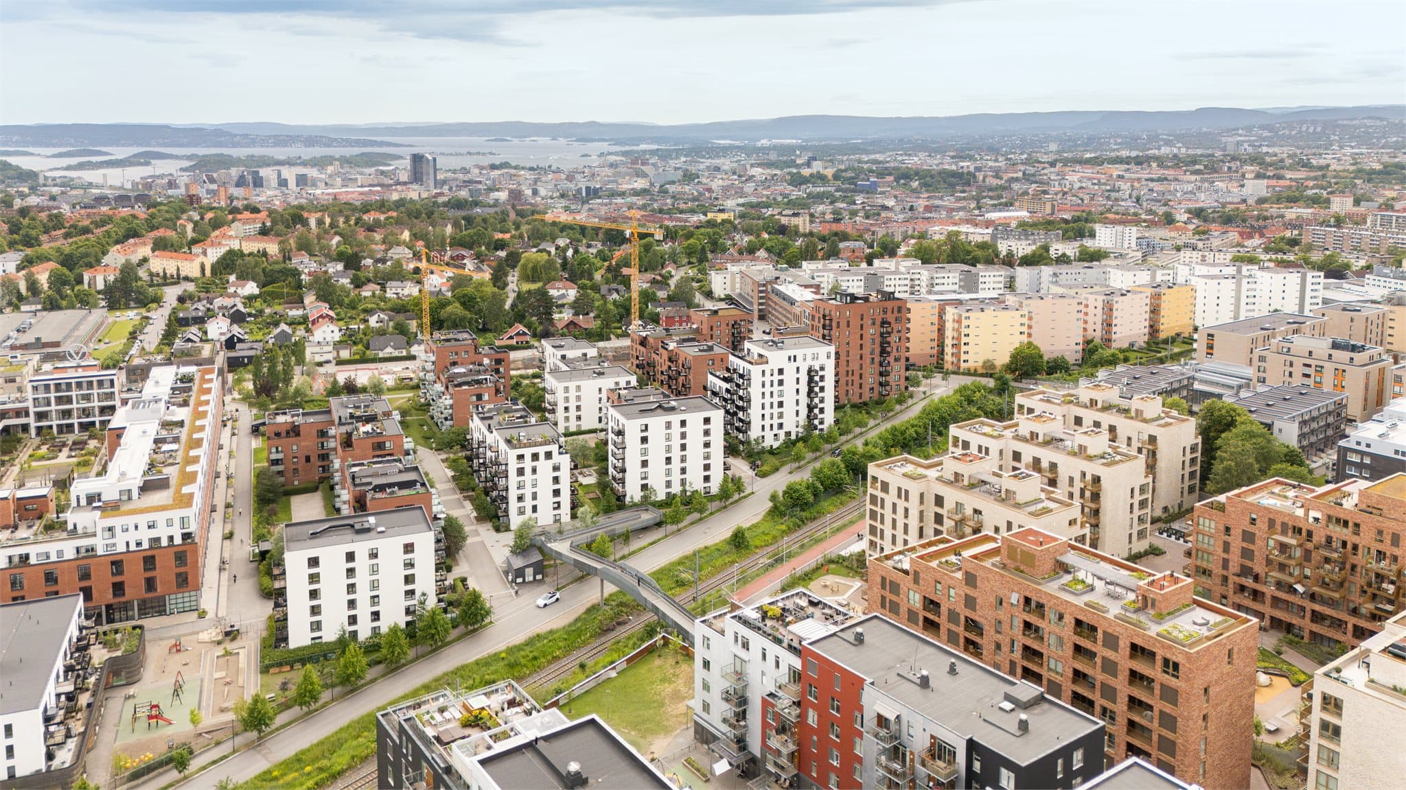 De siste årene har Løren blitt et svært attraktivt sted å bo, med en god blanding av beboere i alle aldre.
