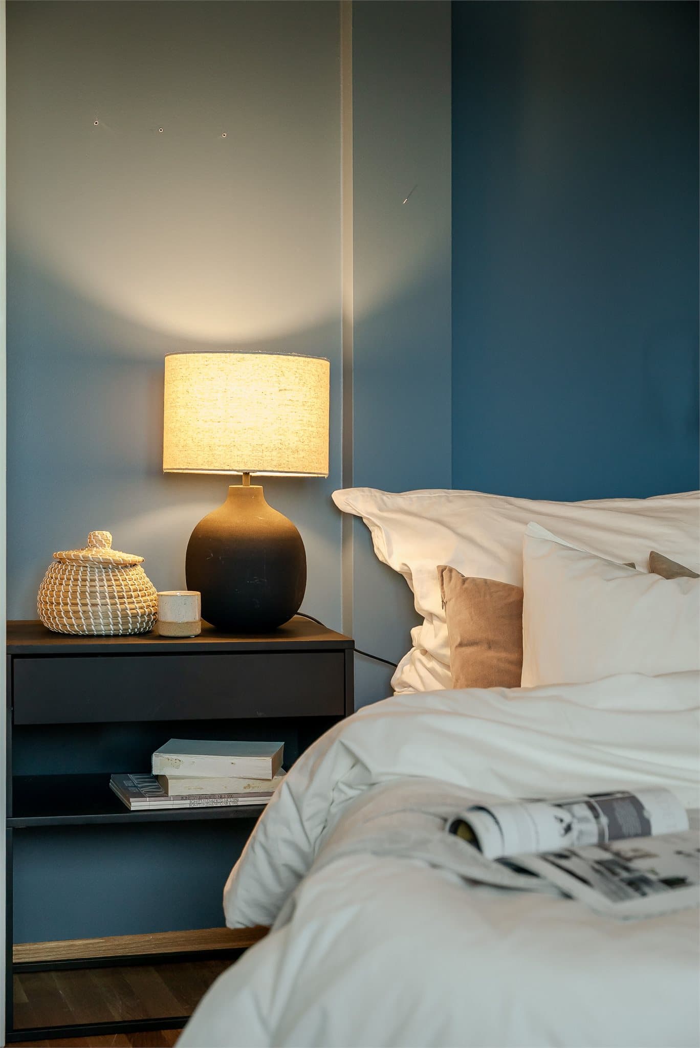 Soverommet er lunt og behagelig som skaper en god ramme for hvile.