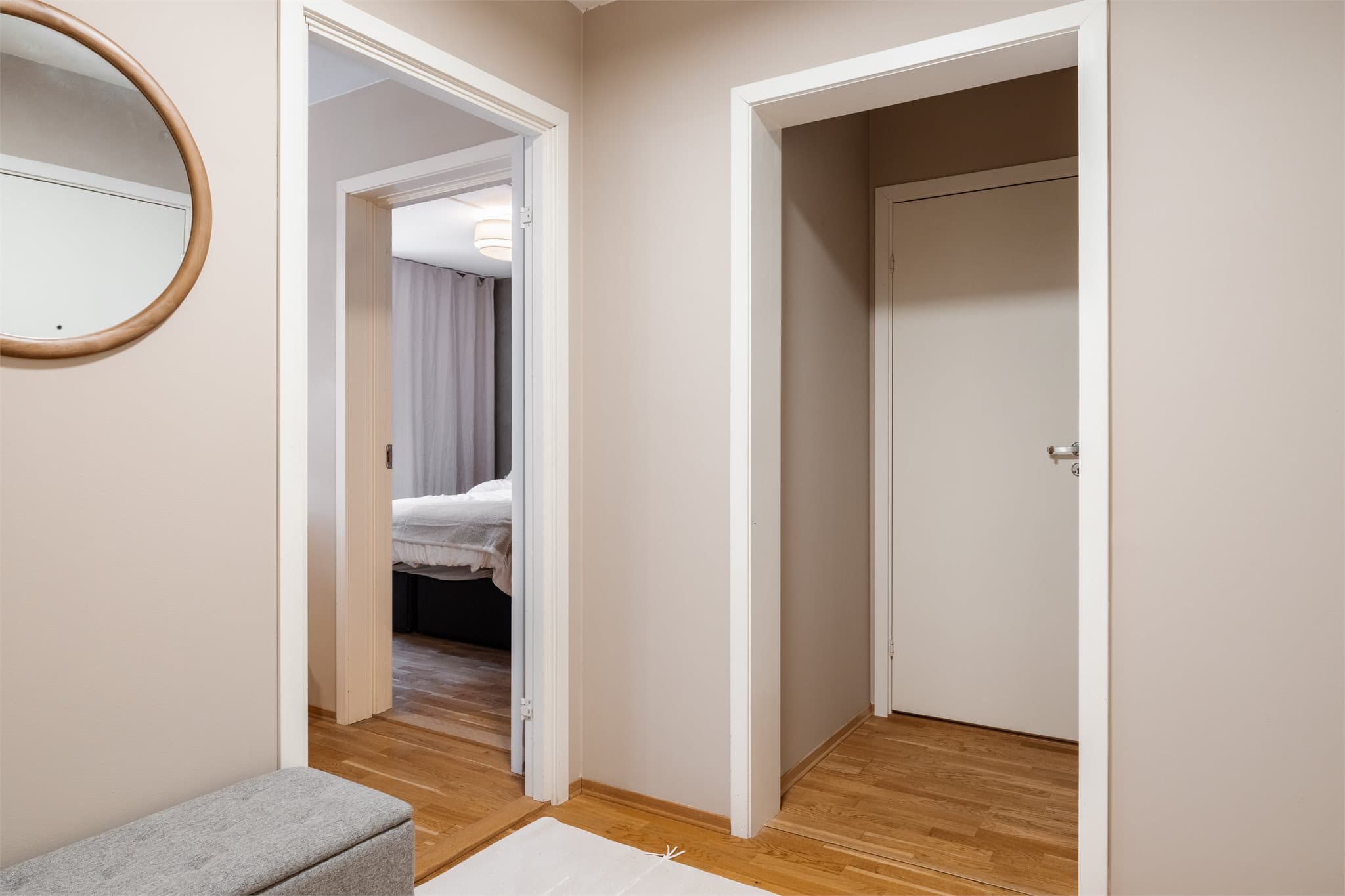 Fra gangen er det adkomst til leilighetens øvrige rom.