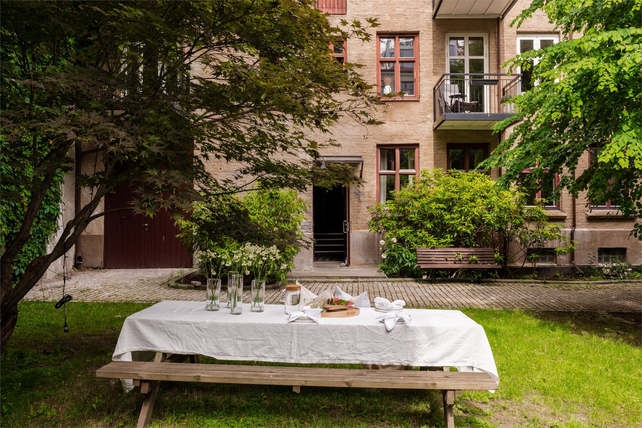 Her er det god plass til sittegrupper for sosiale sammenkomster.