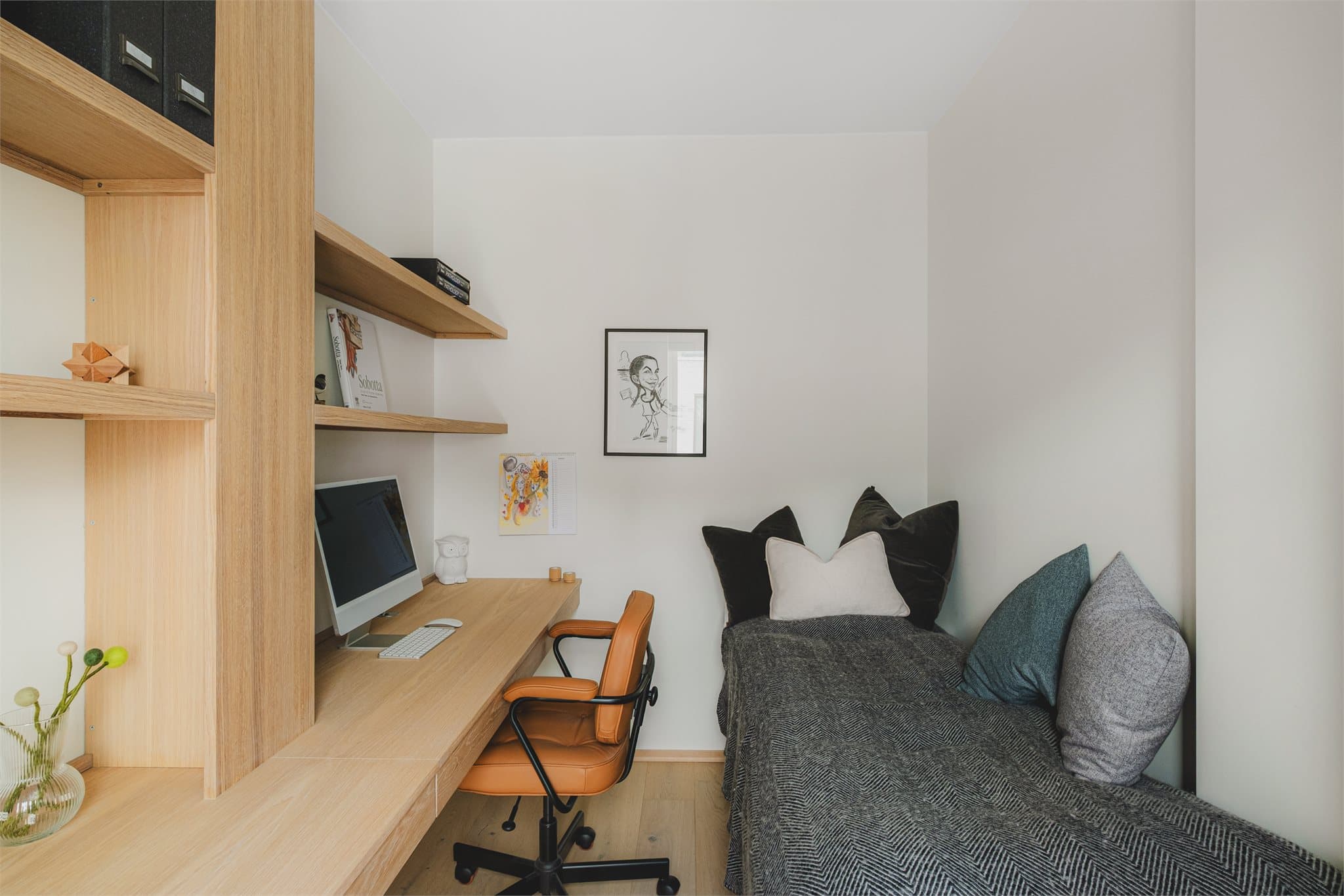- Andre soverom måler 6,8m² -
