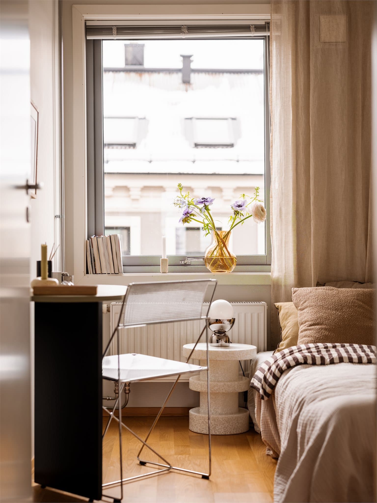 Rommet er av god størrelse og således fleksibelt i bruk.