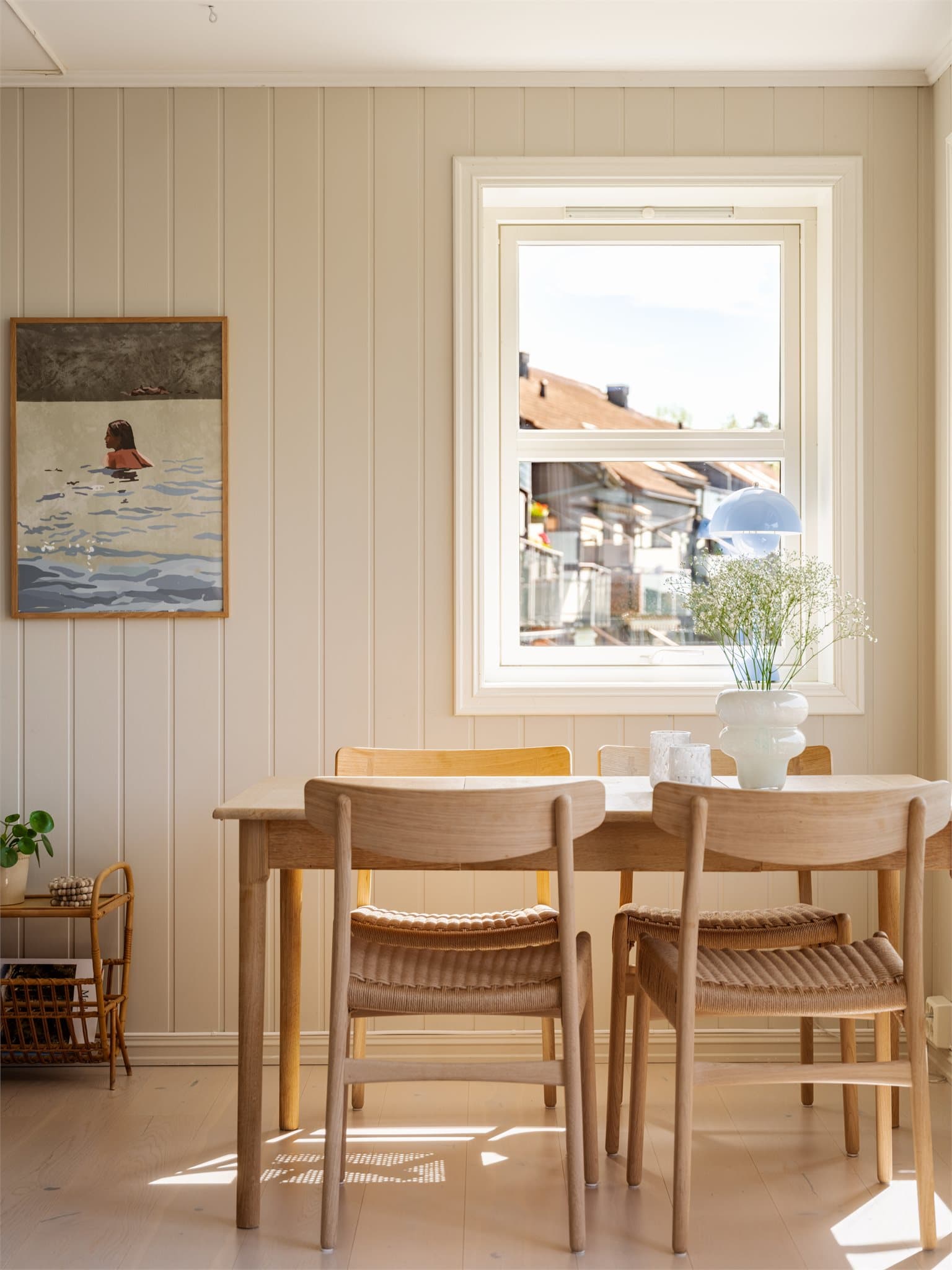 Invitere til middag med venner eller familie her?