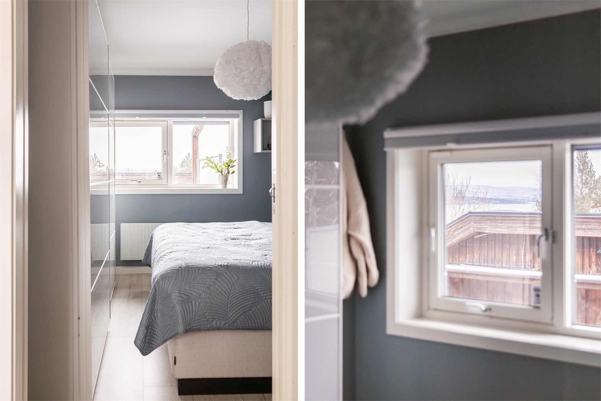 Det tredje soverommet er i 2. etasje.