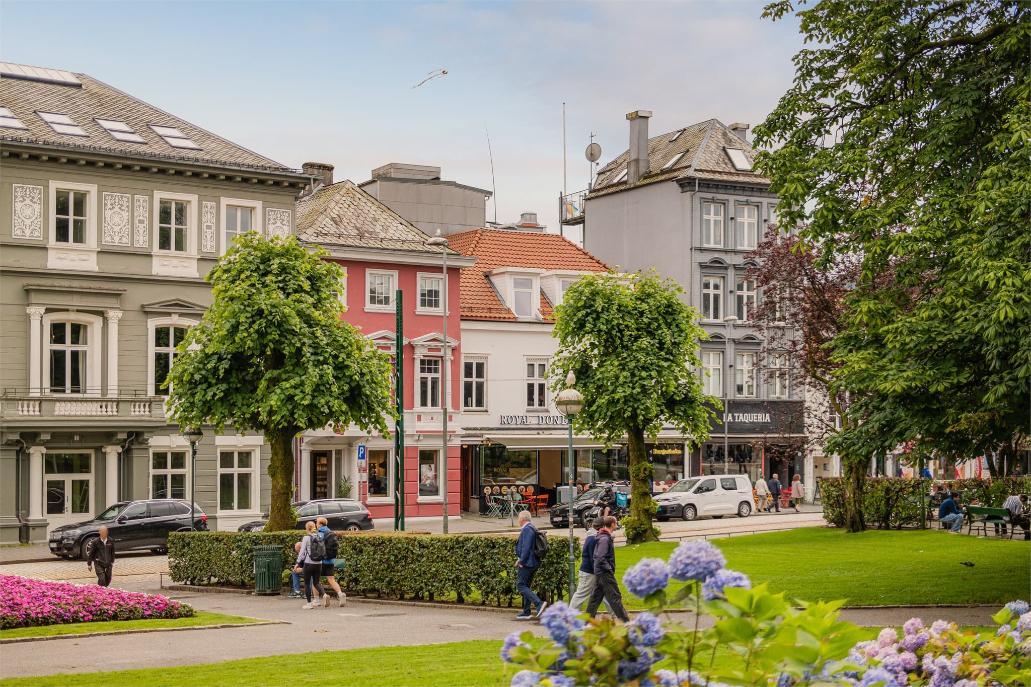 - Her bor man virkelig i hjertet av Bergen sentrum -