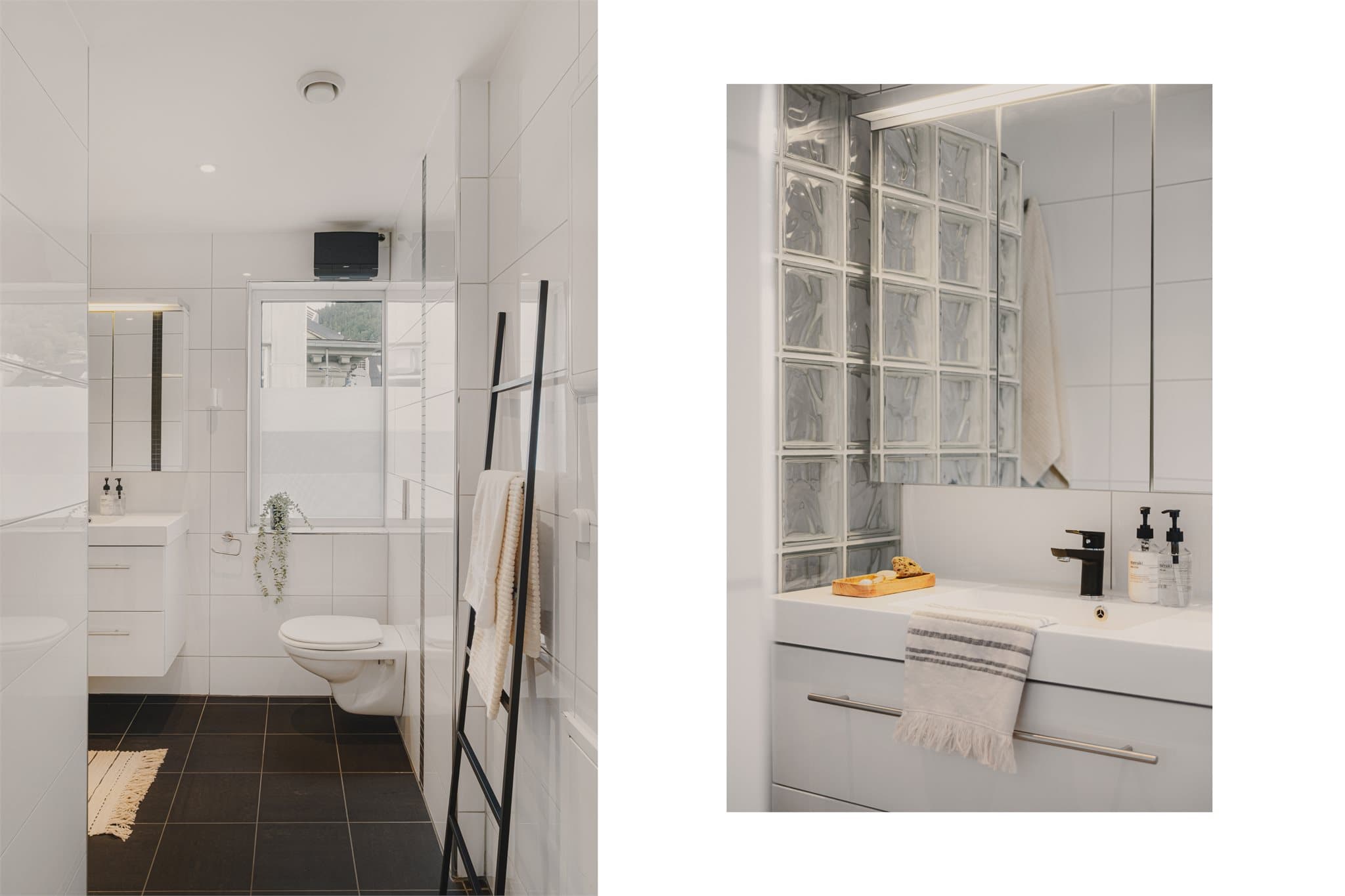 - Badet måler 5,1m² -