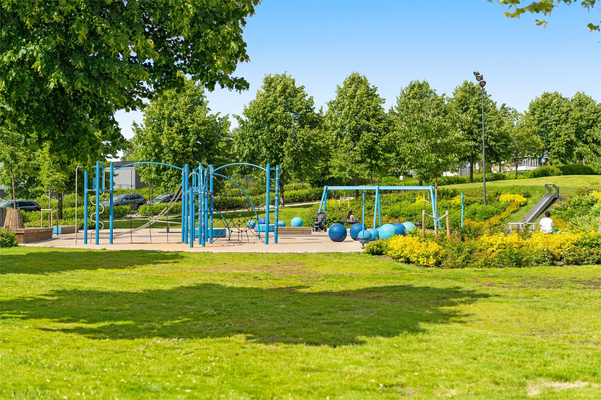 Umiddelbar nærhet til flotte parkområder