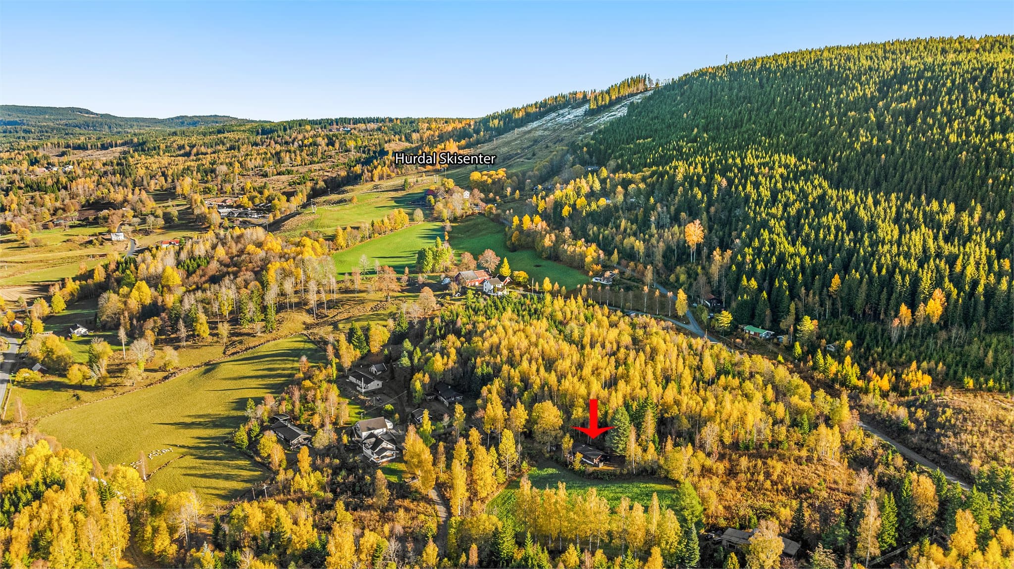 Her har du umiddelbar nærhet til Hurdal Skisenter og nydelige friluftsmuligheter året rundt.