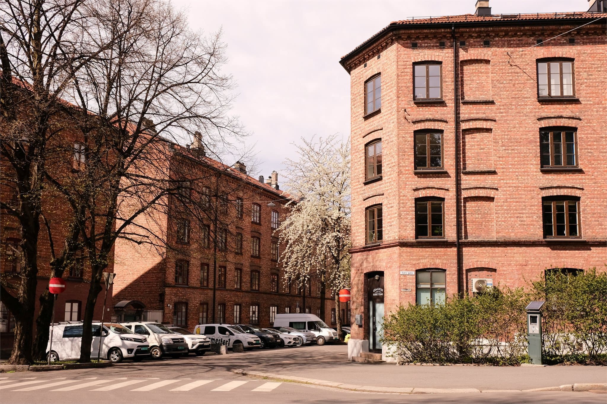 Vakker arkitektur i Gråbeinkvartalet.
